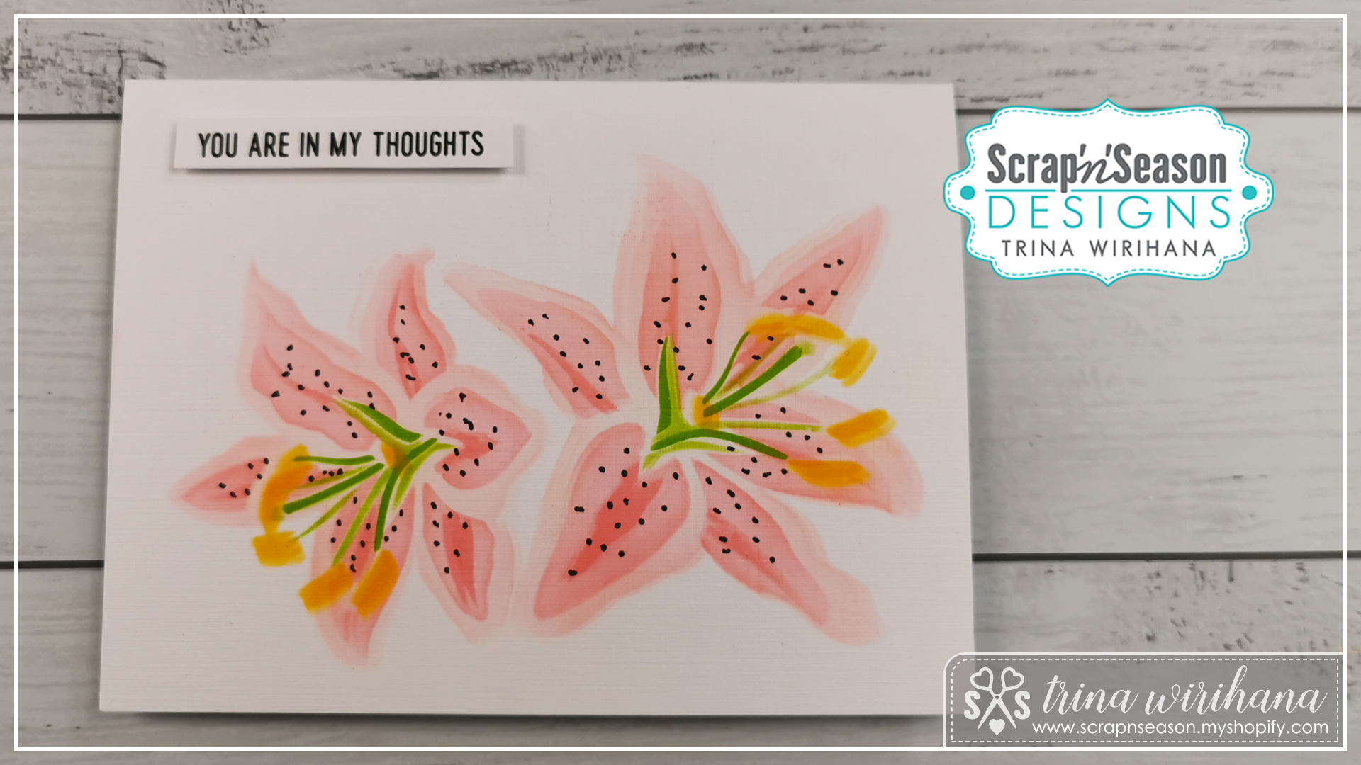 Digital Download - Layered Stencils - Lily