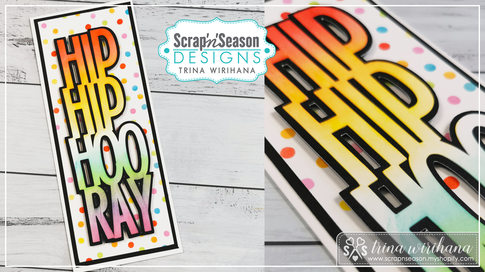 Digital Download - Layered Stencils - Party Confetti - Slimline