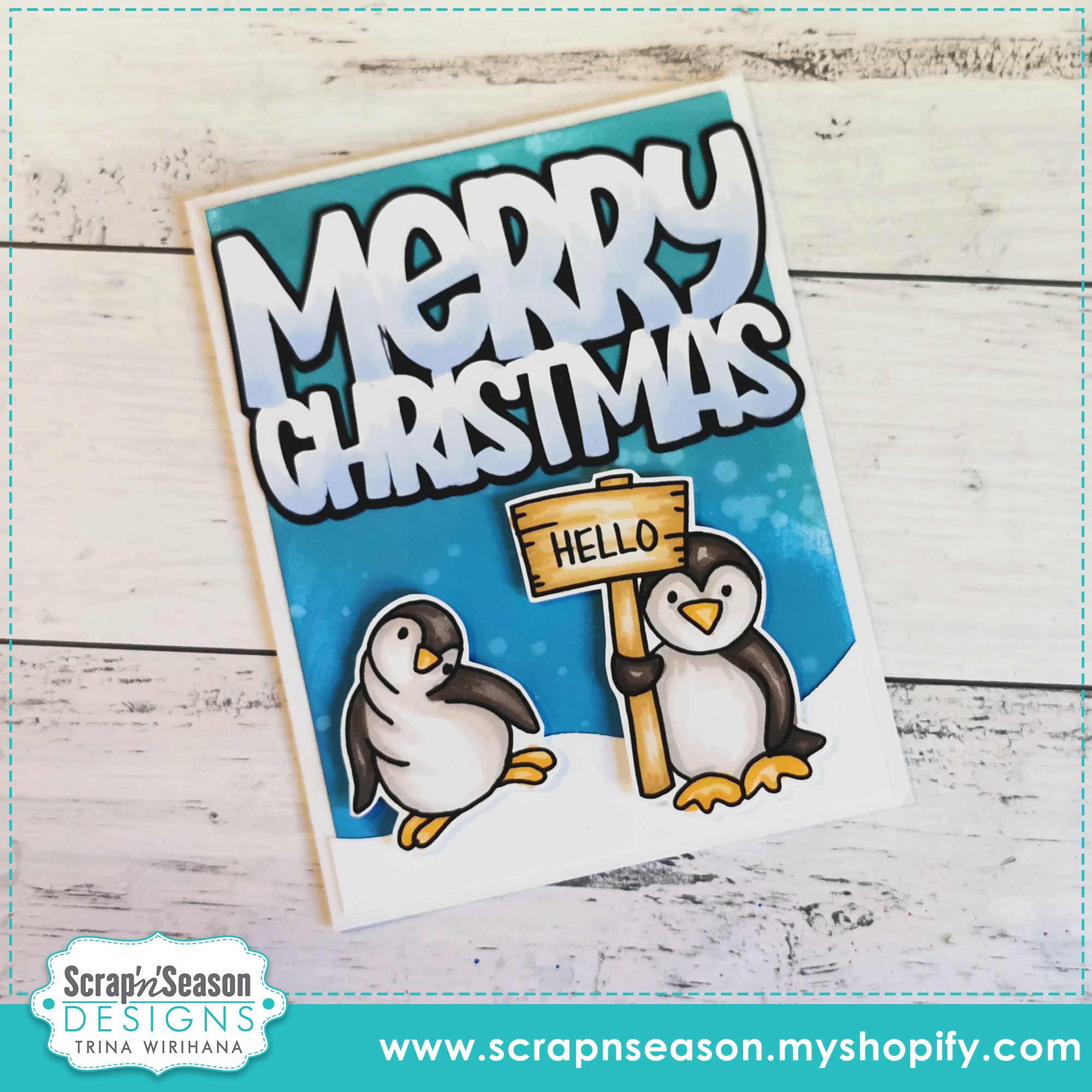 Digital Download - SVG - A2 Greeting 4