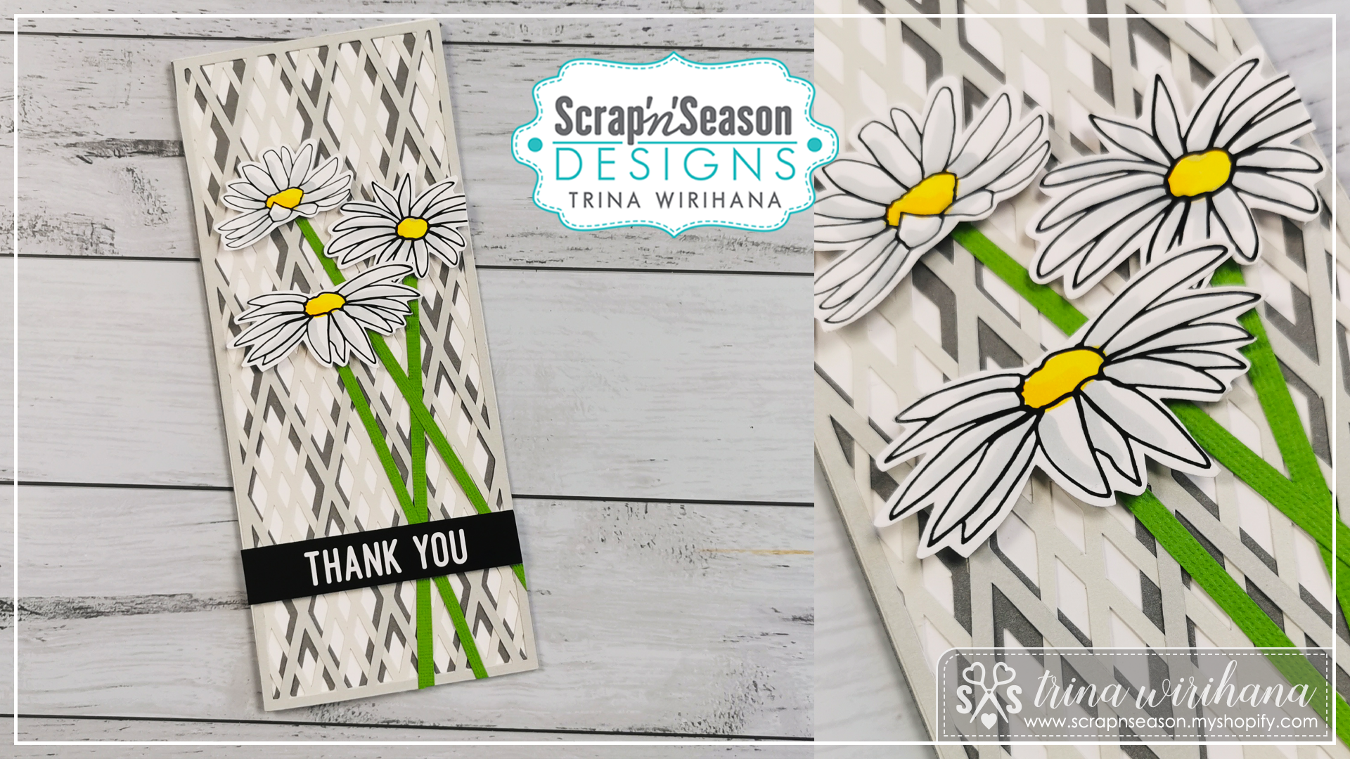 Digital Download - Layered Plaid A Slimline