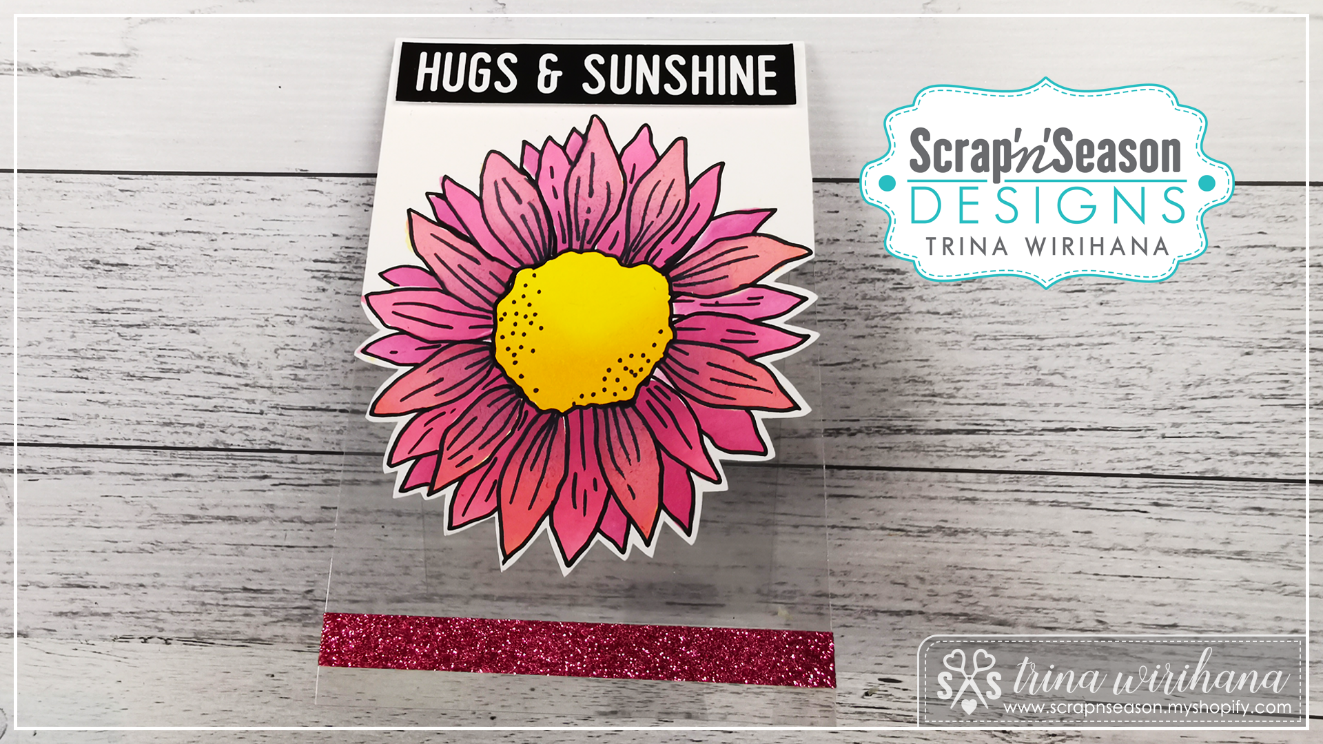 Digital Download - Layered Stencils - Sunflower