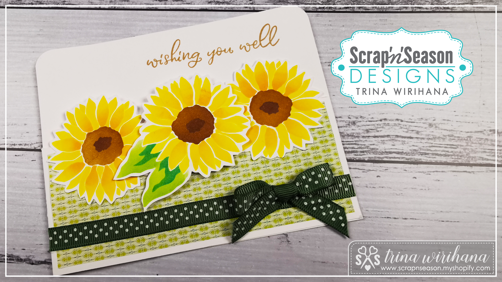 Digital Download - Layered Stencils - Sunflower Trio
