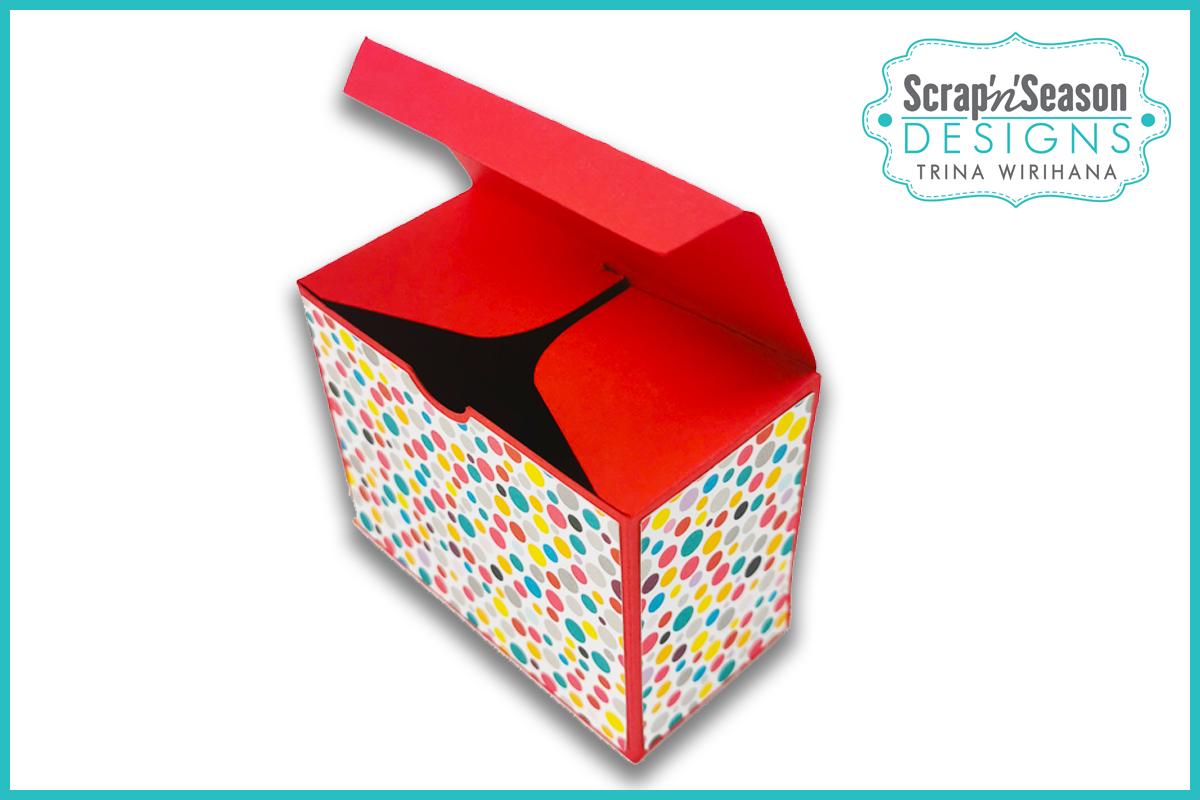 Digital Download - SVG - 3D Box - Rectangle 1