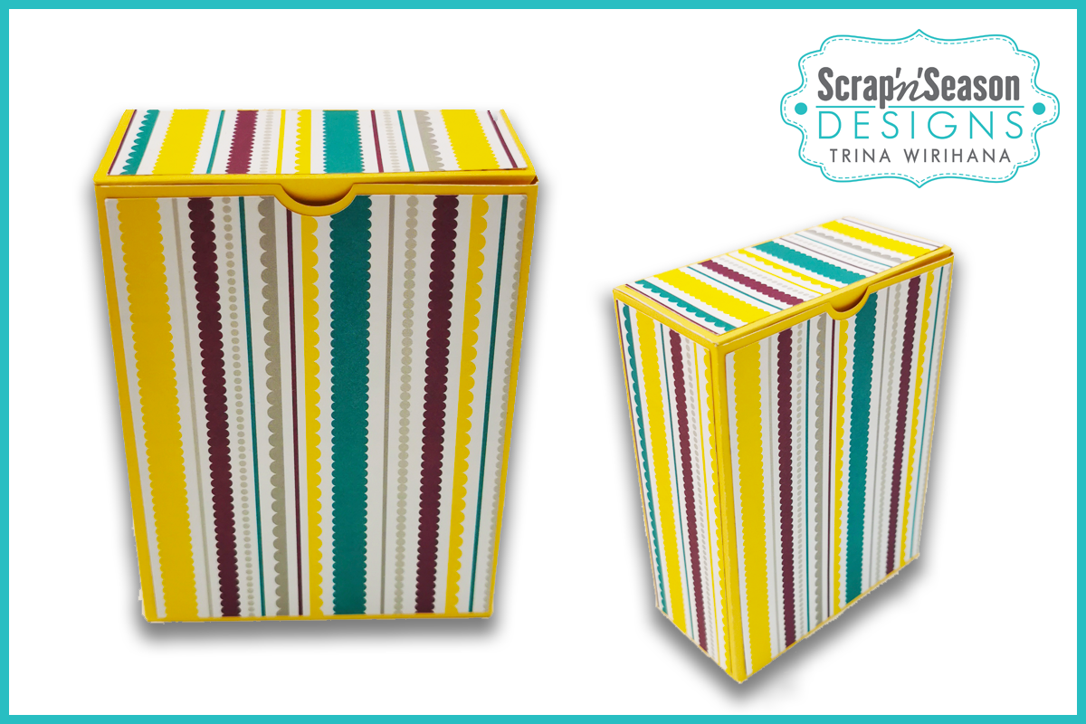 Digital Download - SVG - 3D Box - Rectangle 2