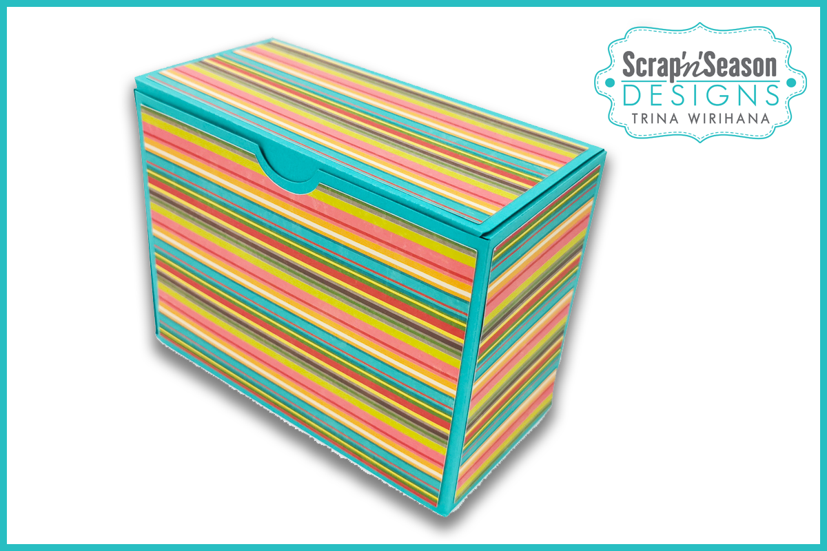 Digital Download - SVG - 3D Box - Rectangle 3