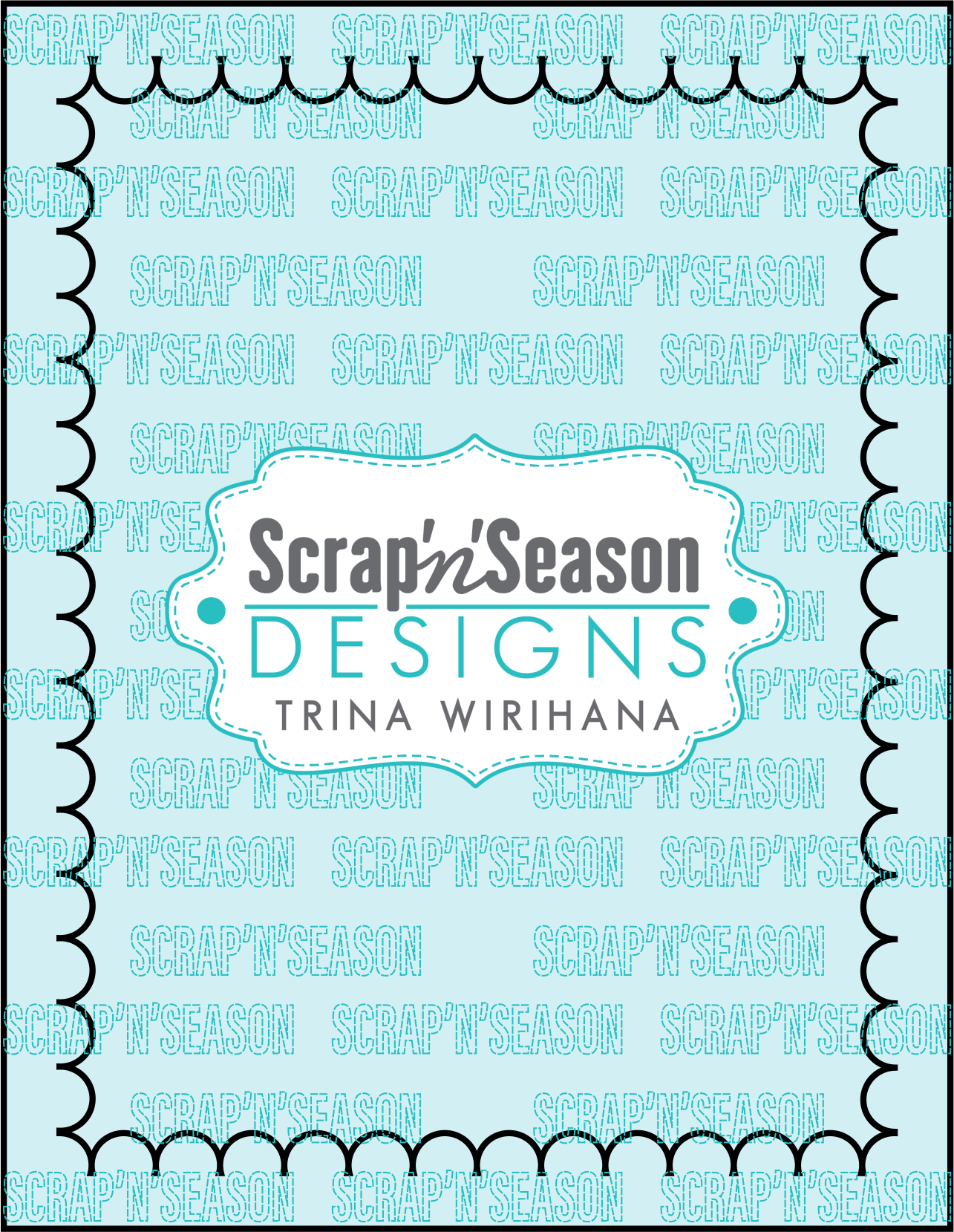 Digital Download - A2 Card Frame B