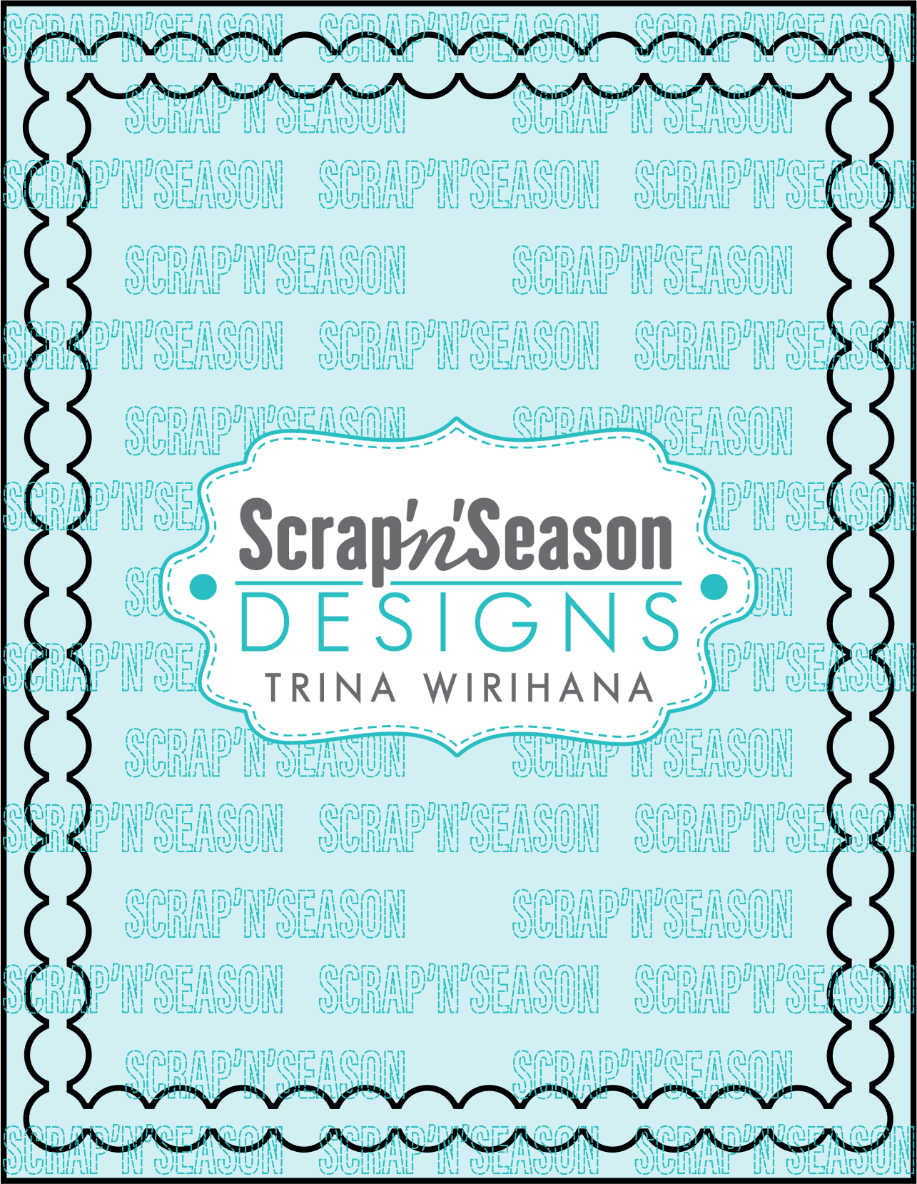 Digital Download - A2 Card Frame C