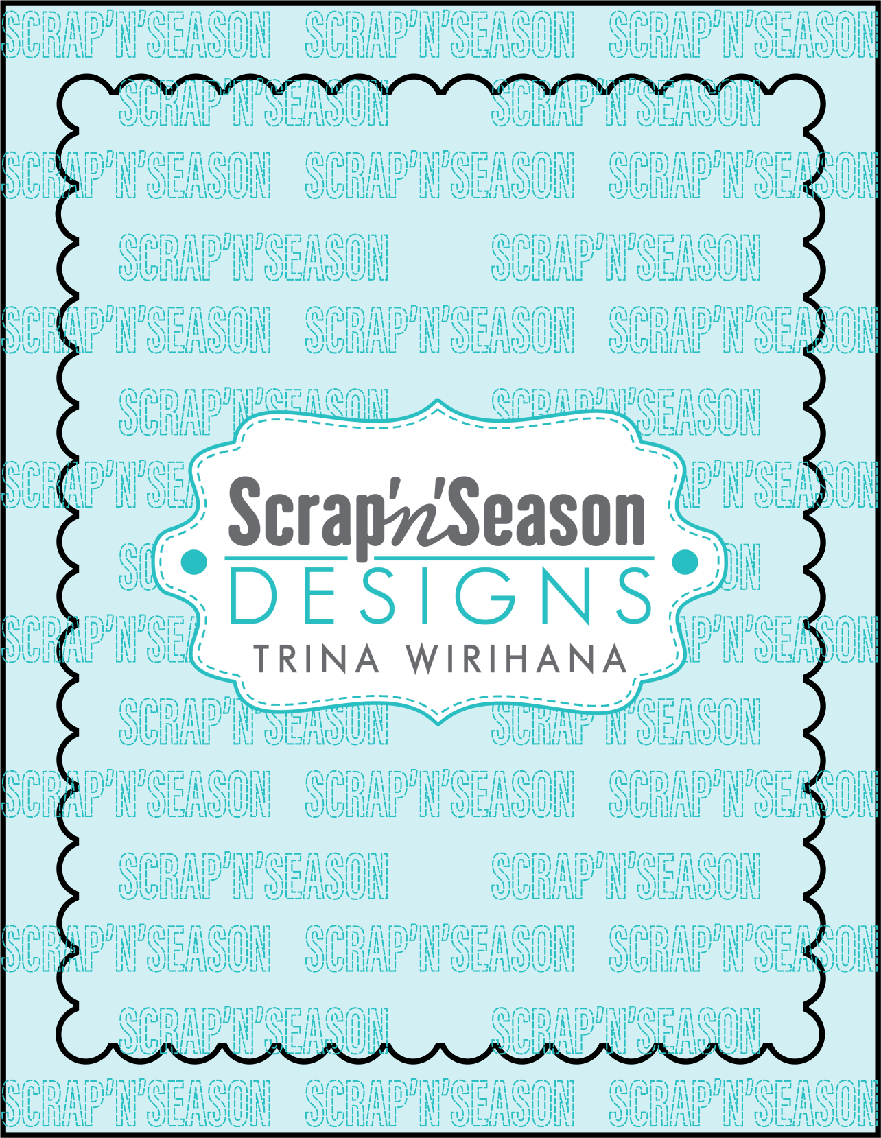 Digital Download - A2 Card Frame E