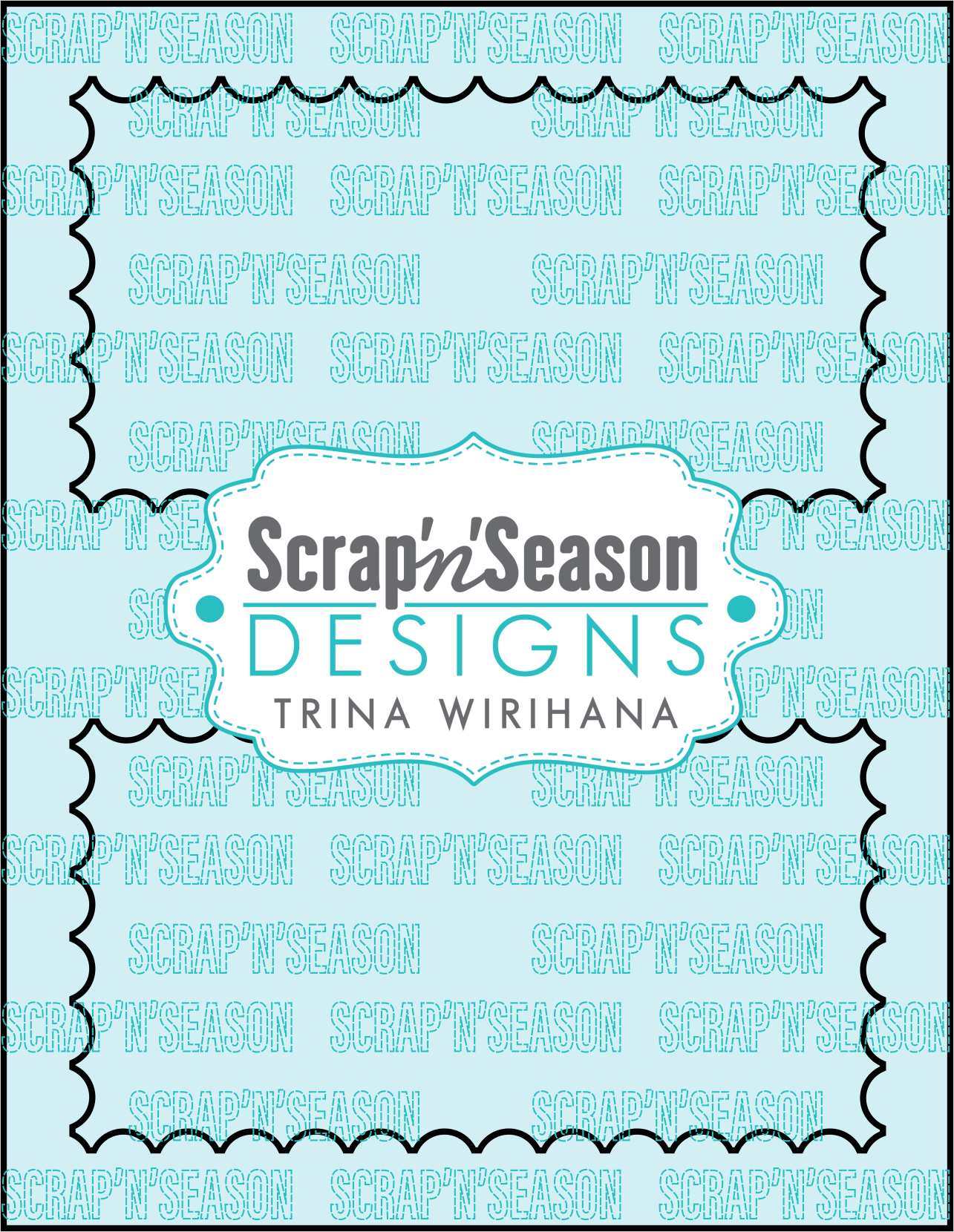 Digital Download - A2 Card Frame F