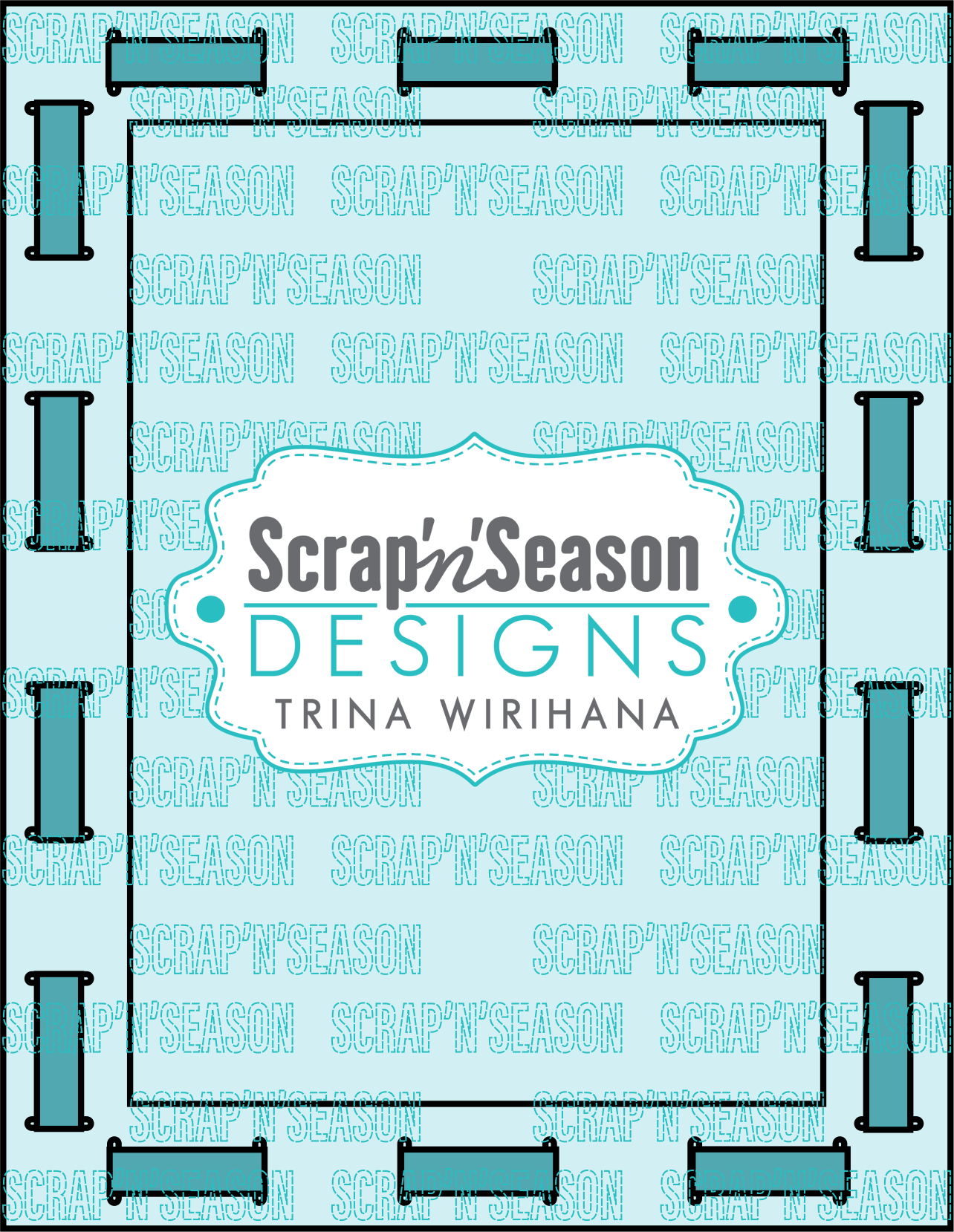 Digital Download - A2 Card Frame J