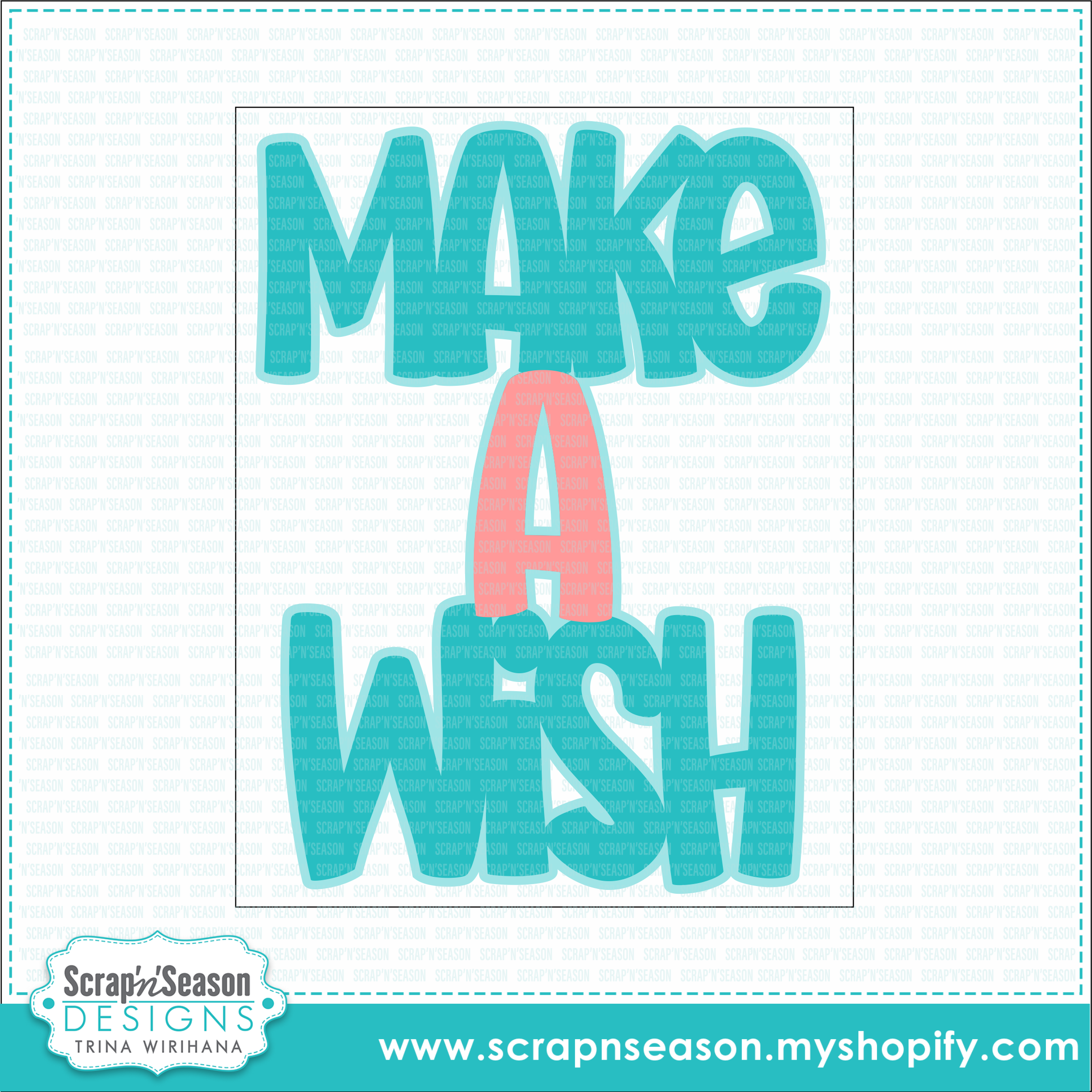 Digital Download - SVG - A2 Greeting 17