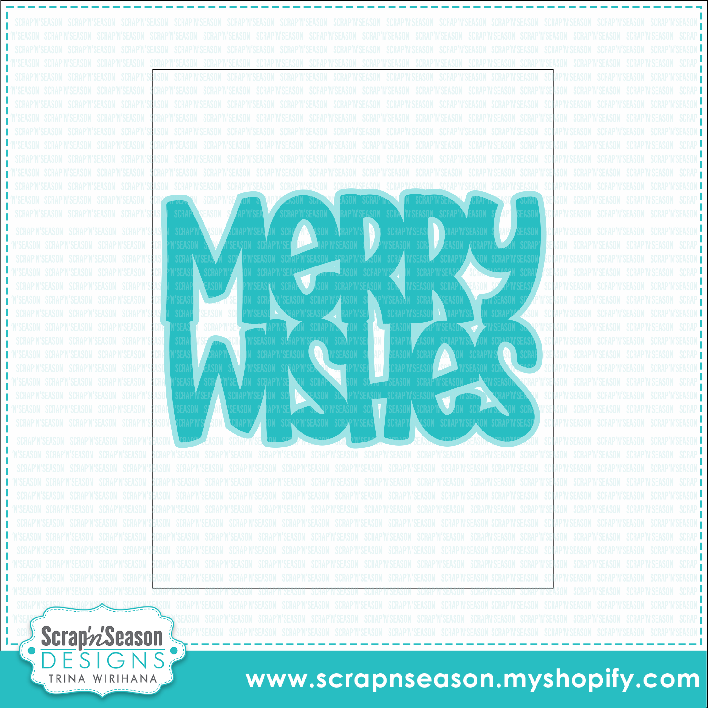 Digital Download - SVG - A2 Greeting 3