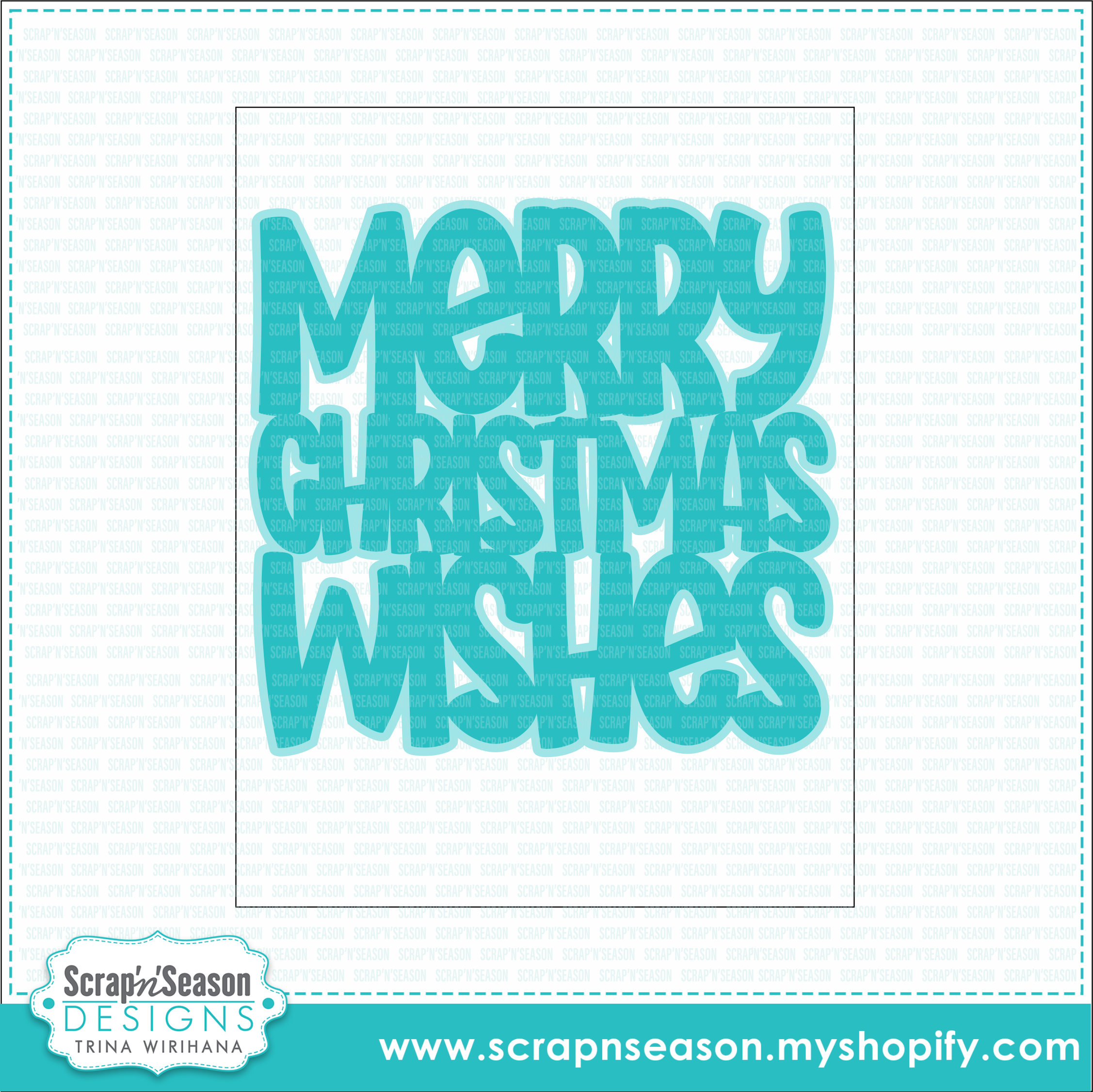 Digital Download - SVG - A2 Greeting 5