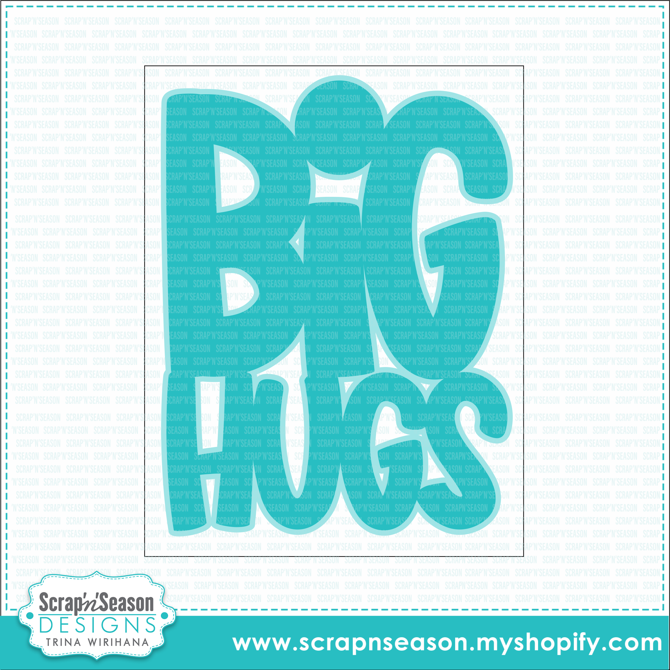 Digital Download - SVG - A2 Greeting 9