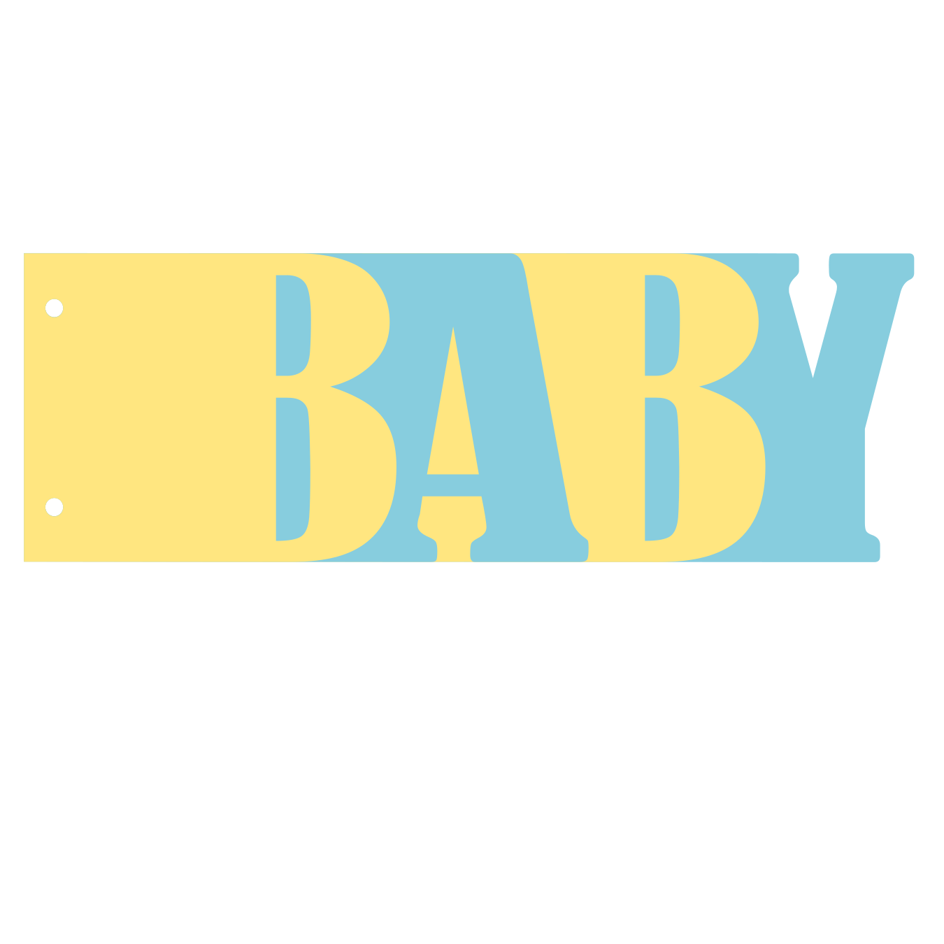Digital Download - SVG - Baby Album
