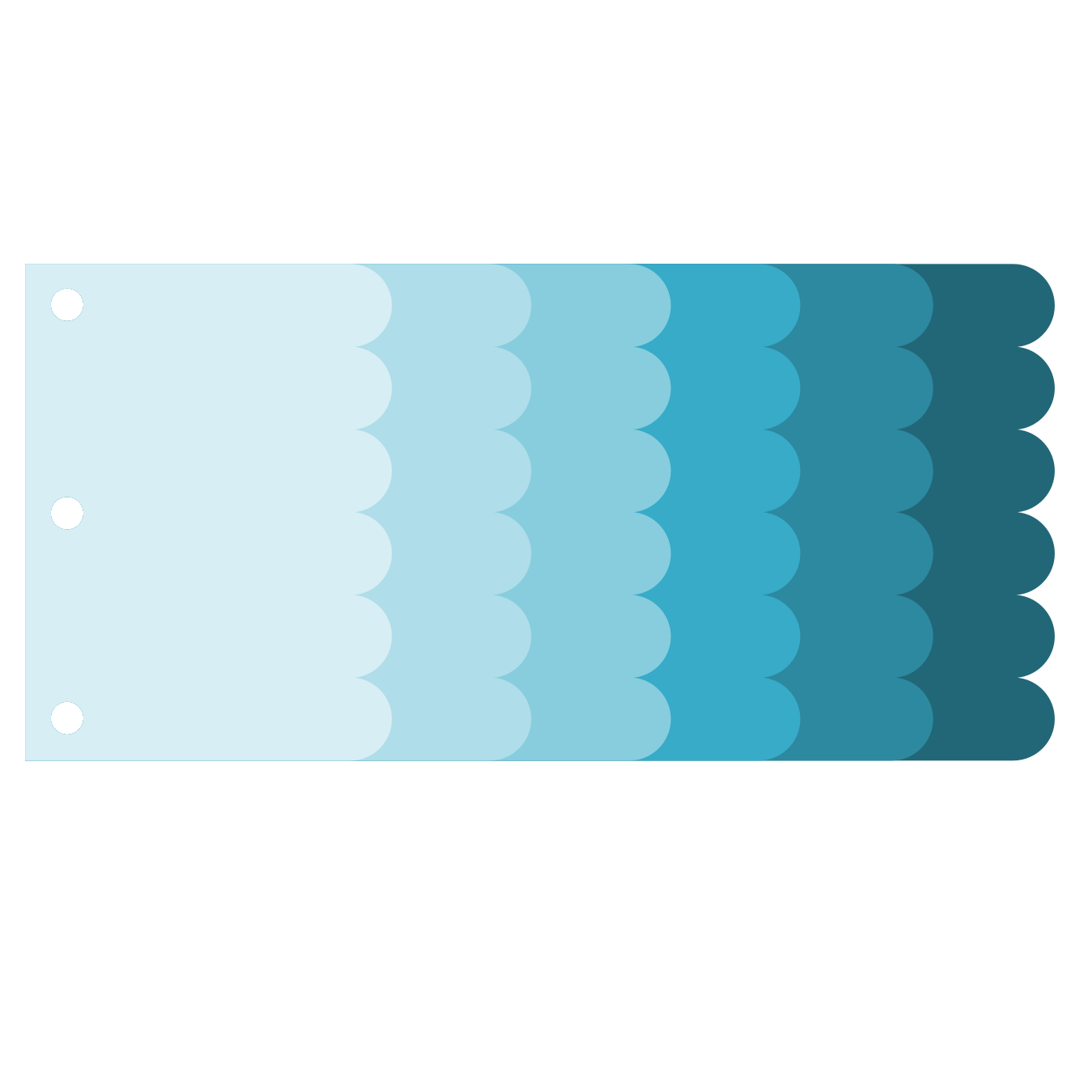 Digital Download - SVG - Basic 2 - Scallop