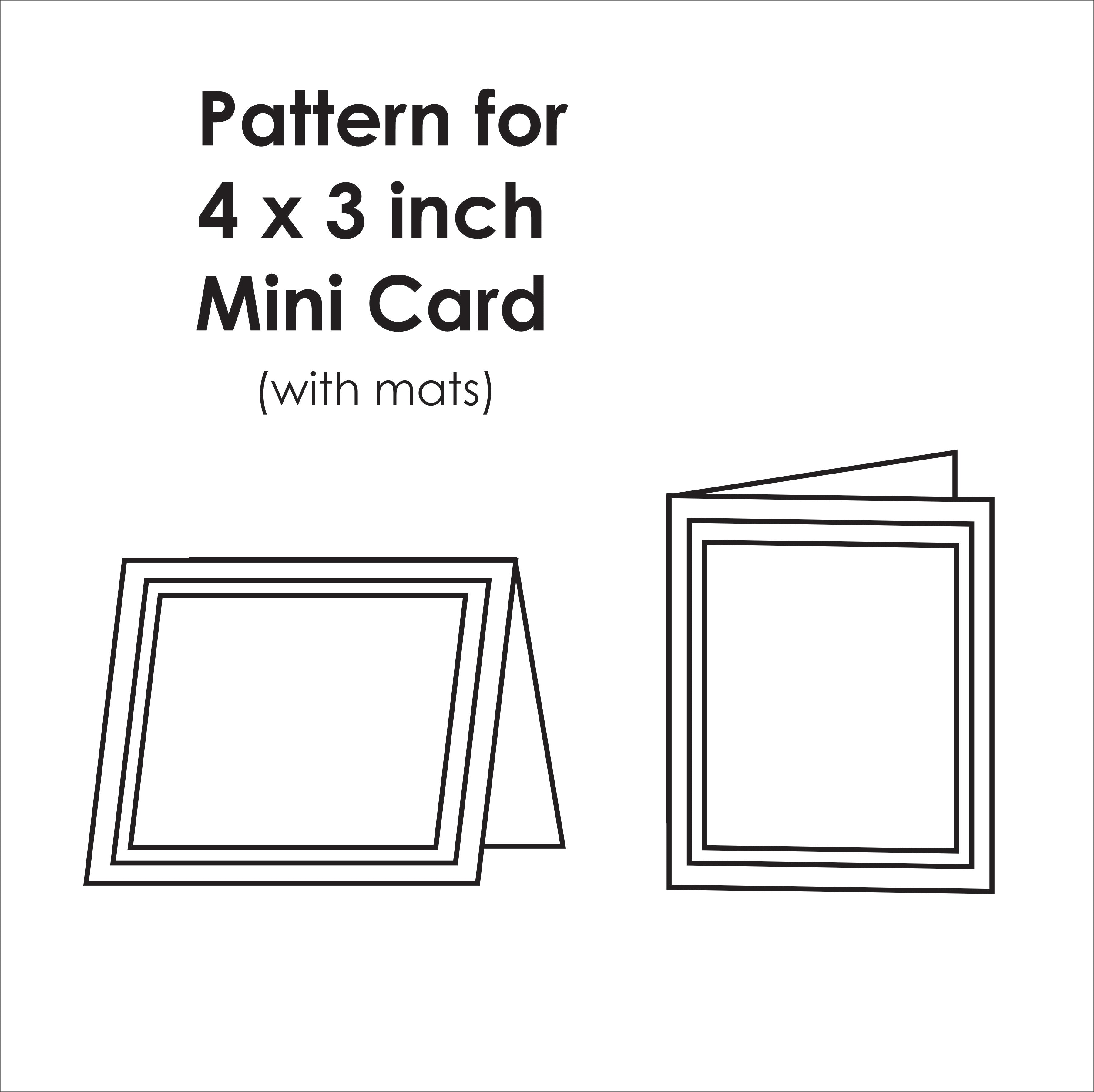Card 7 - Mini 4 x 3 Card