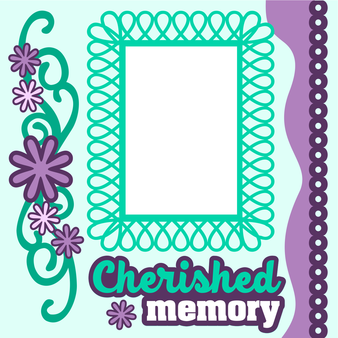 Digital Download - SVG - Cherished Memory