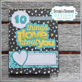 Digital Download - SVG - 10 Things I Love (Boy) Mini Album Title