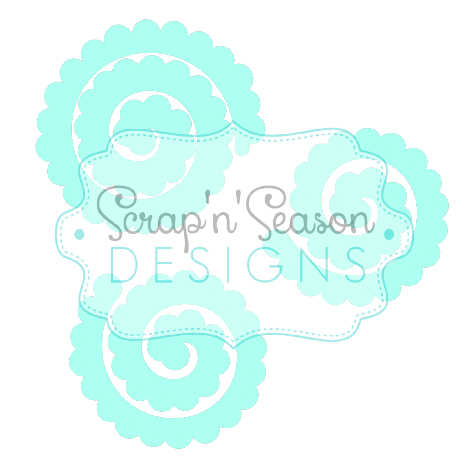 Digital Download - SVG - Flower N