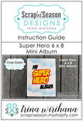 Digital Download - Instruction Guide - Super Hero Album