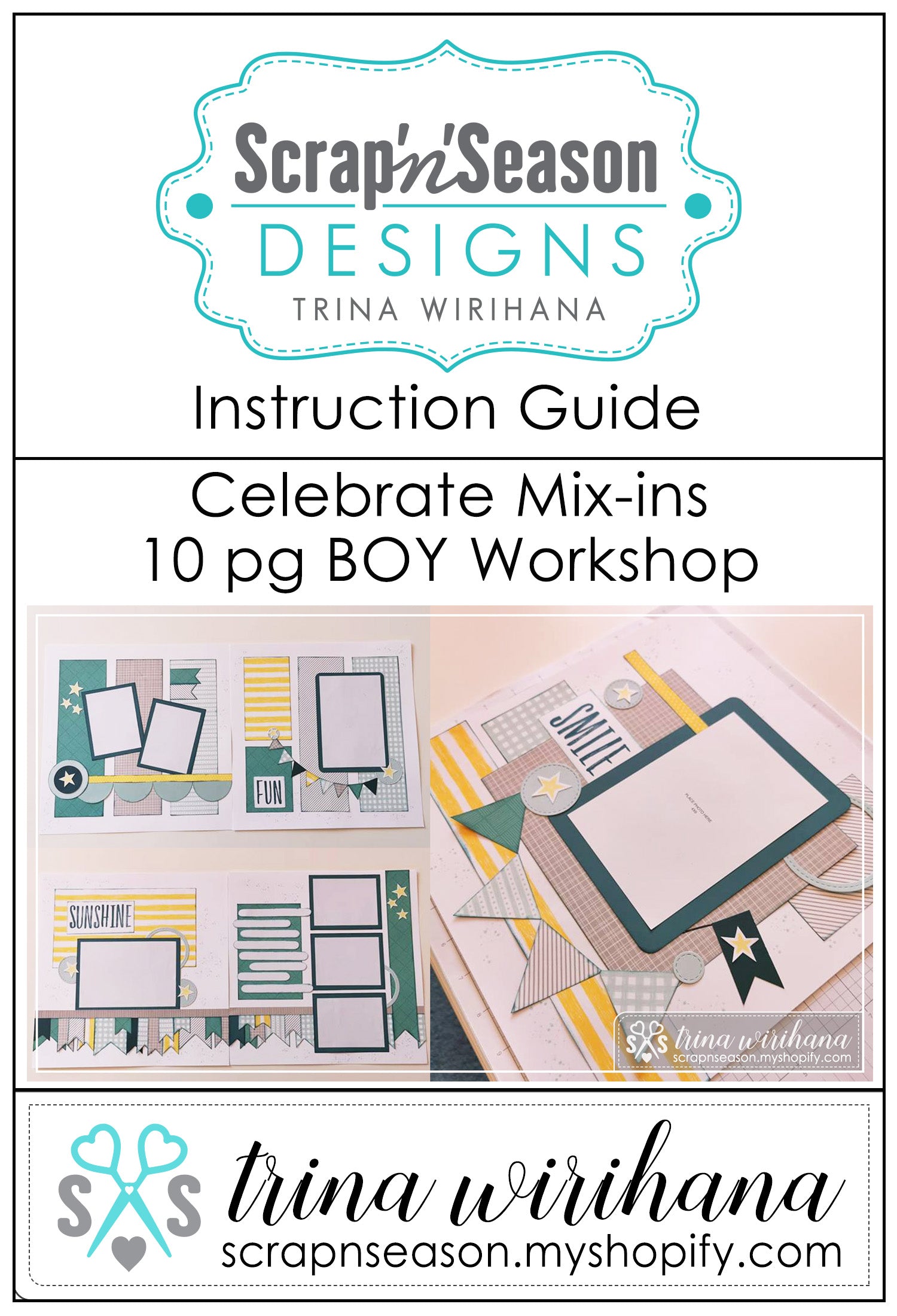 Digital Download - Instruction Guide - Celebrate Mix-in Boy