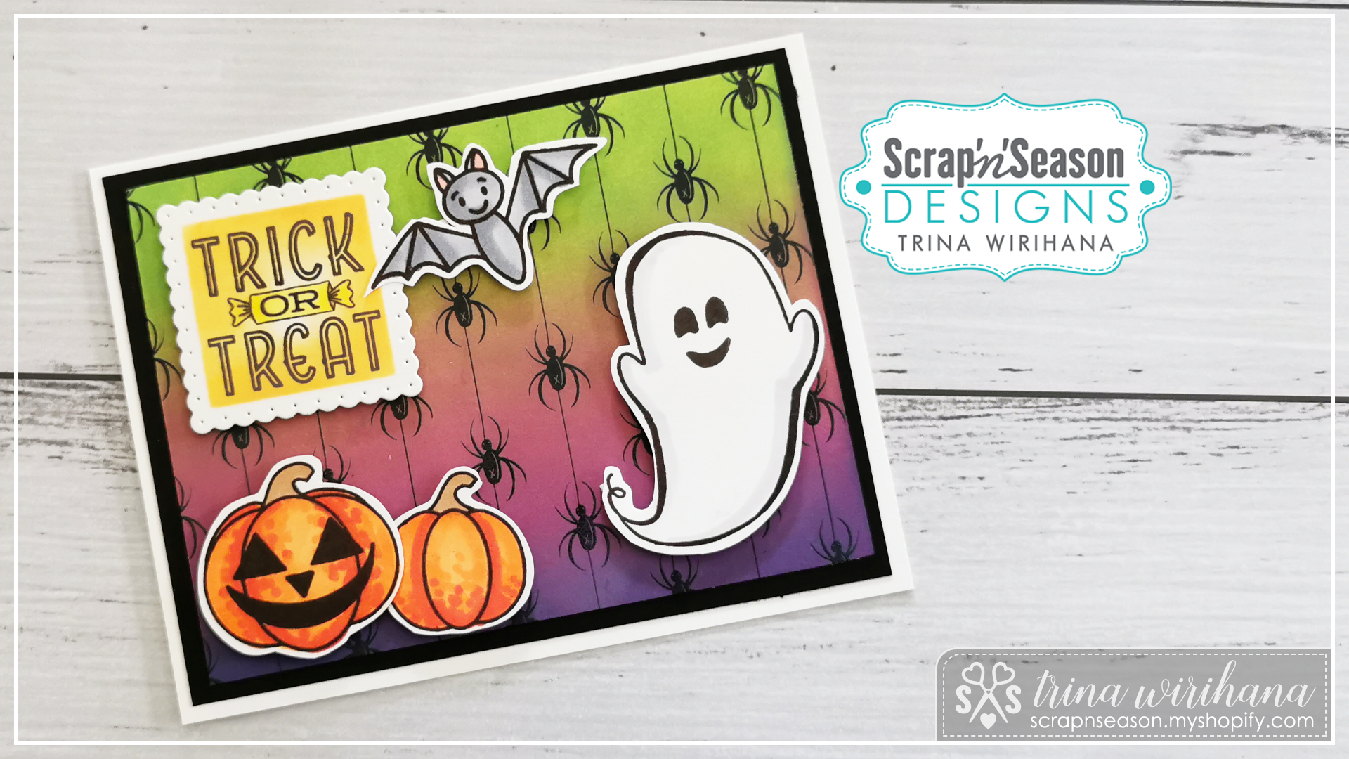Maker Class - Halloween Card 1