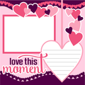 Digital Download - SVG - Hearts 1