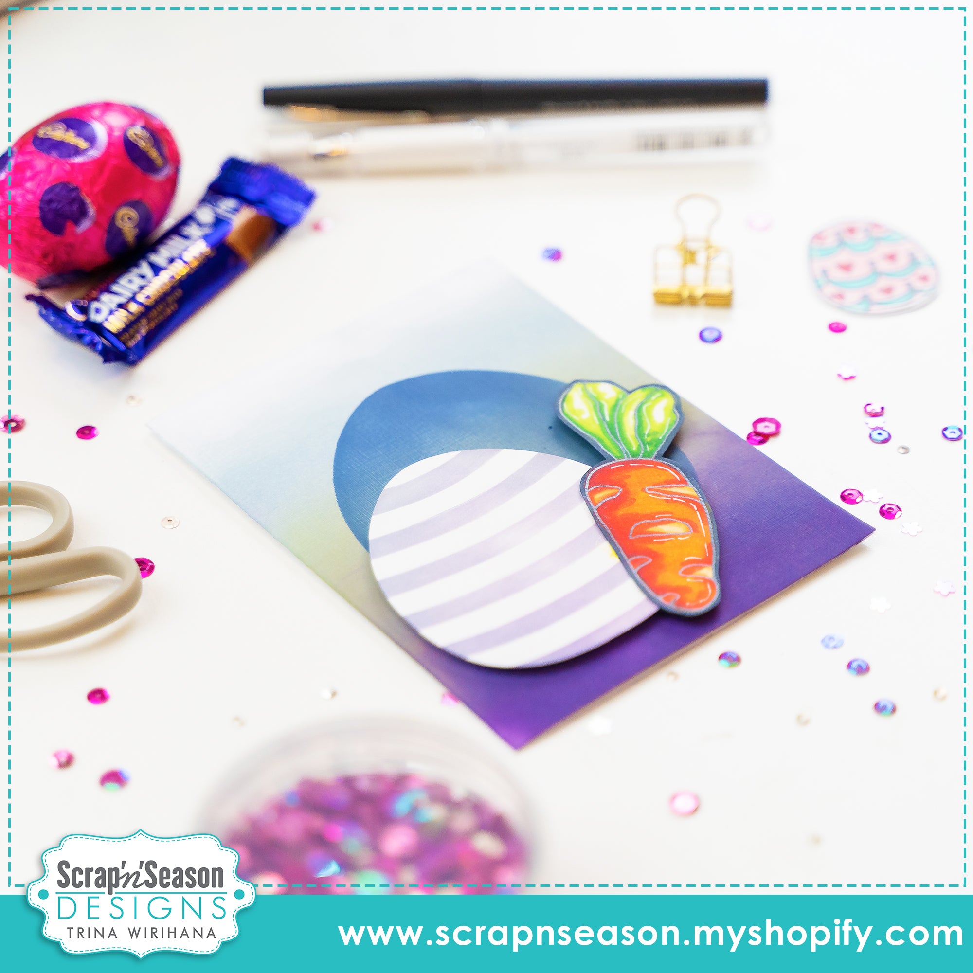 Digital Download - Easter Egg Stencil Bundle