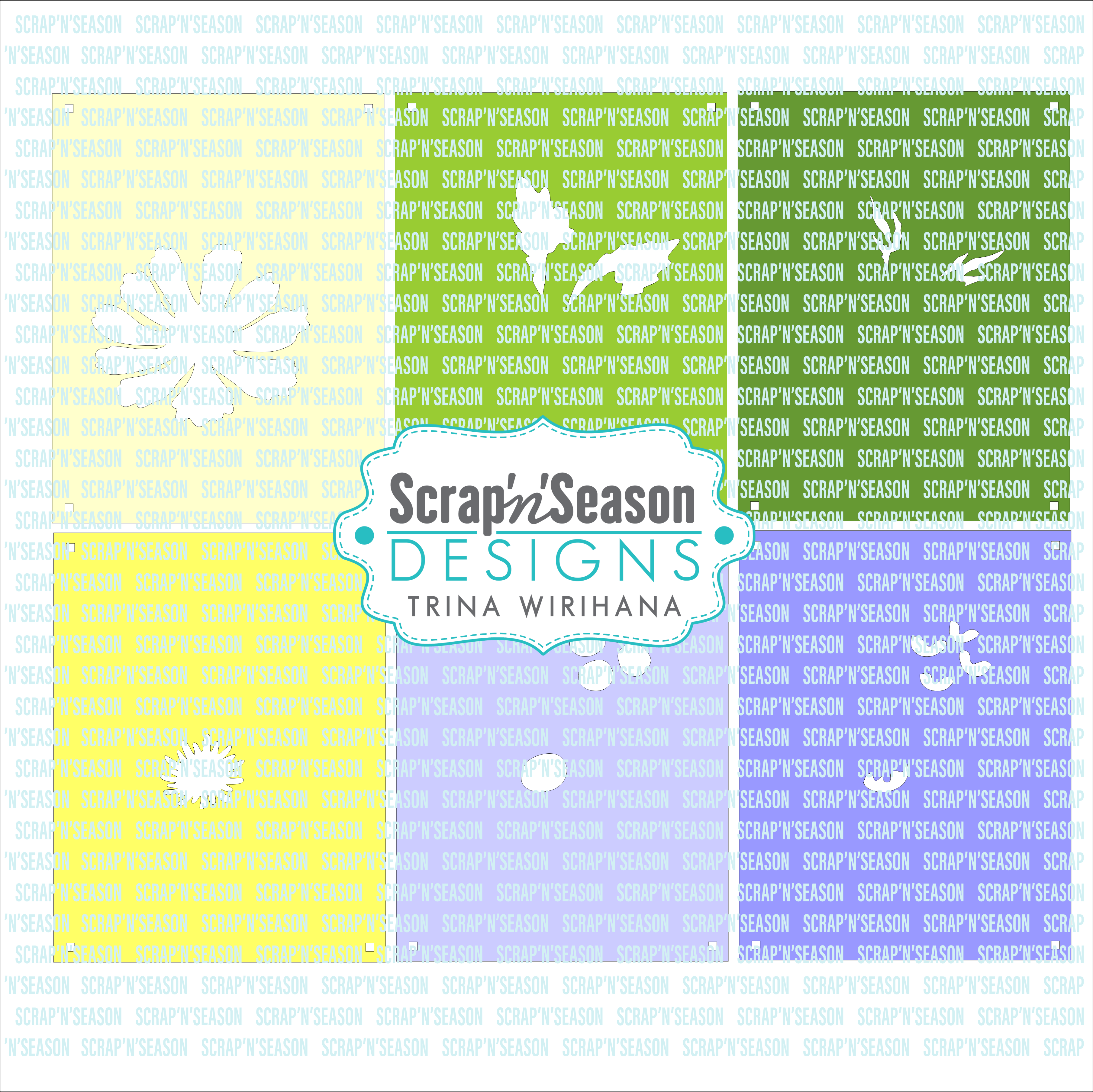Digital Download - Layered Stencils - Daisy