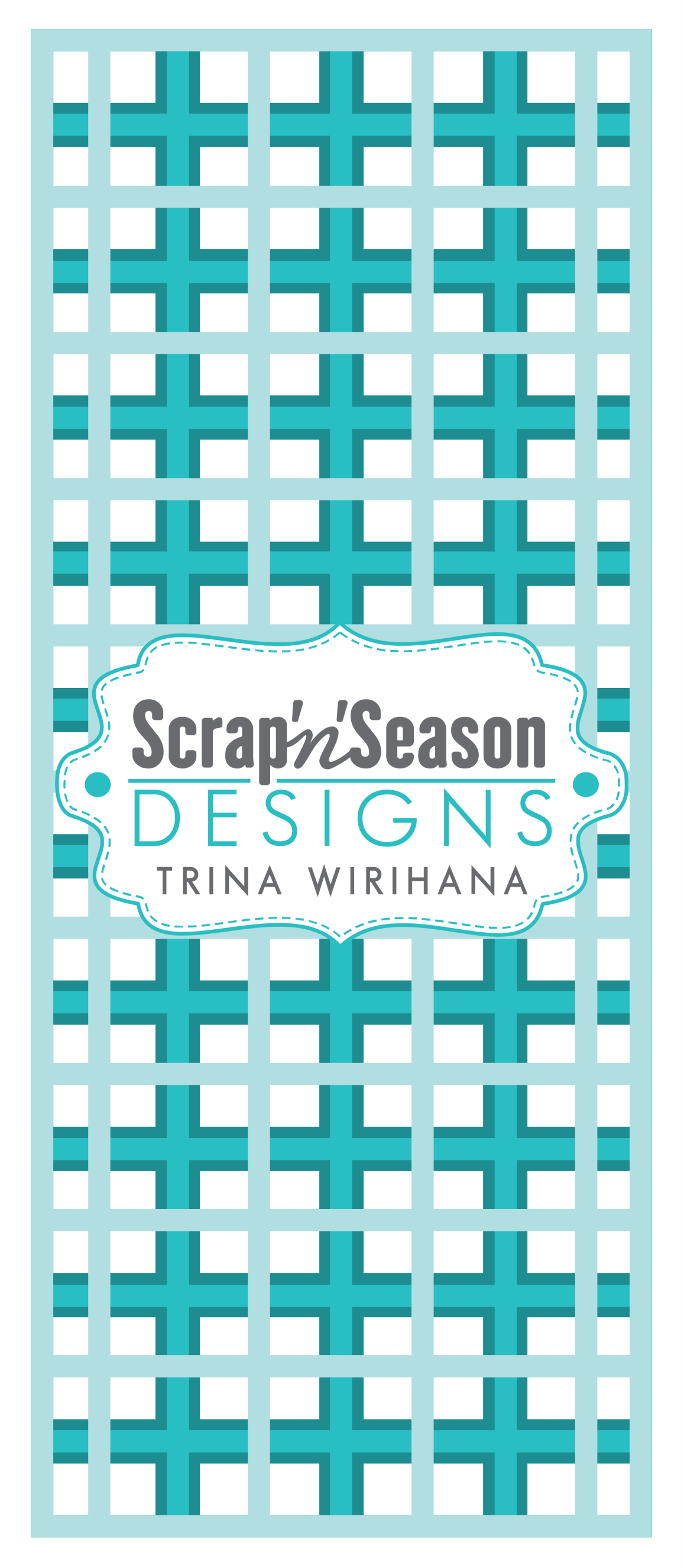 Digital Download - Layered Plaid B Slimline