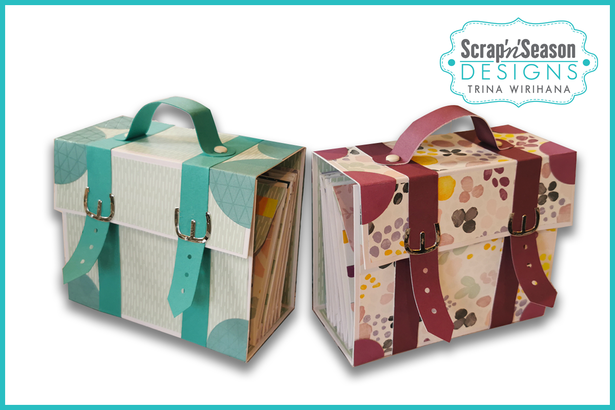 Digital Download - Instruction Guide - Mini Album Travel Case
