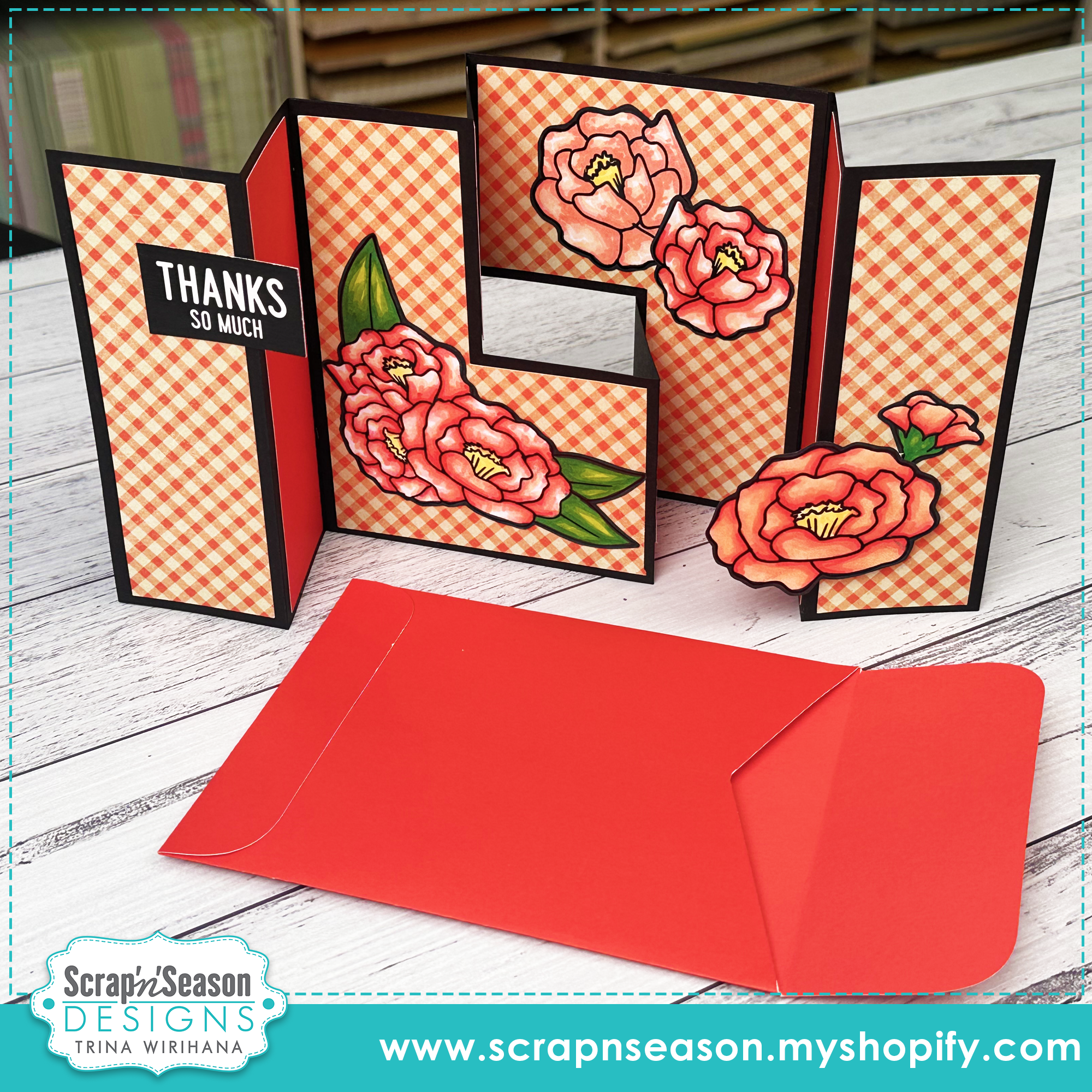 DL - 122. Multi Fold Out Card Base 1