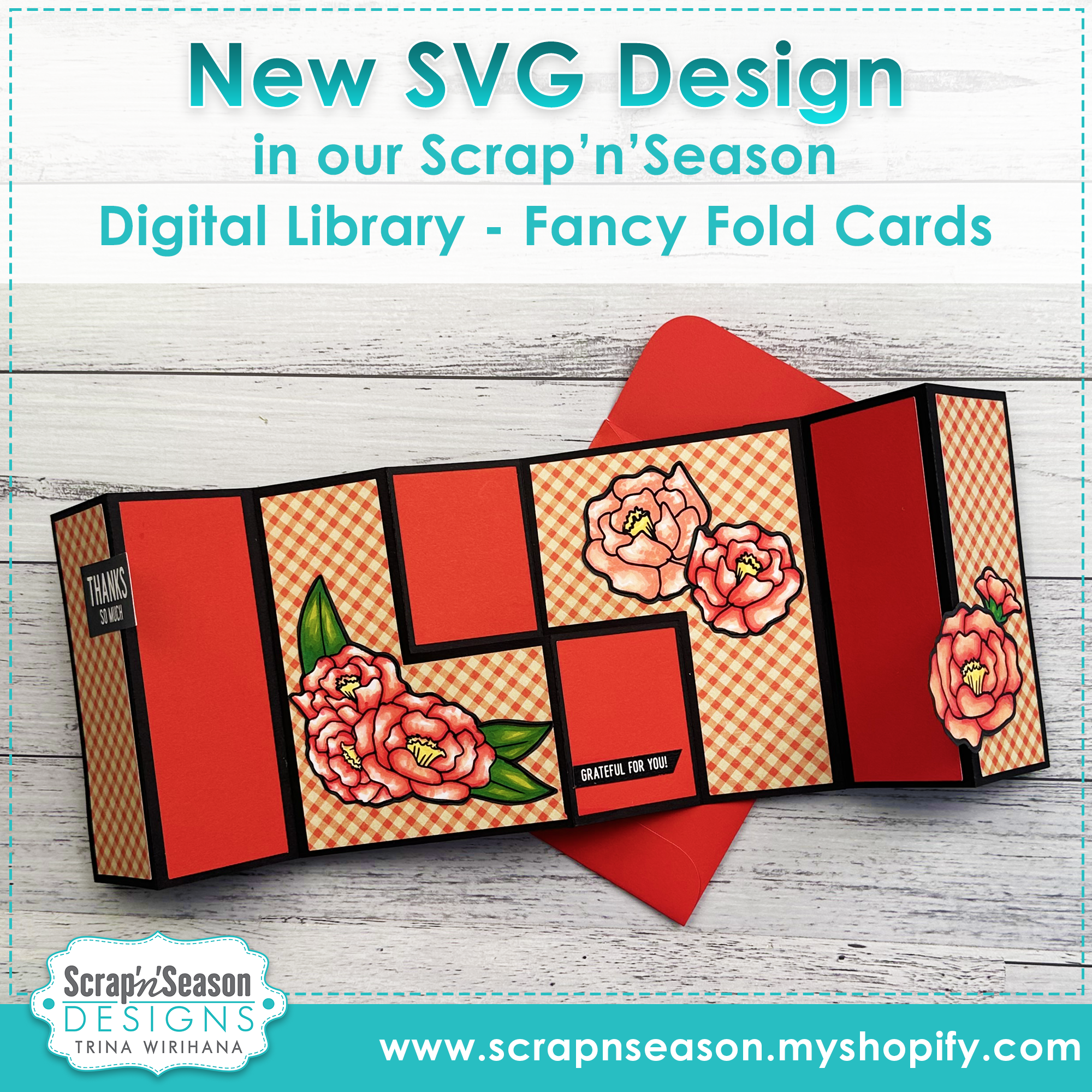 DL - 122. Multi Fold Out Card Base 1