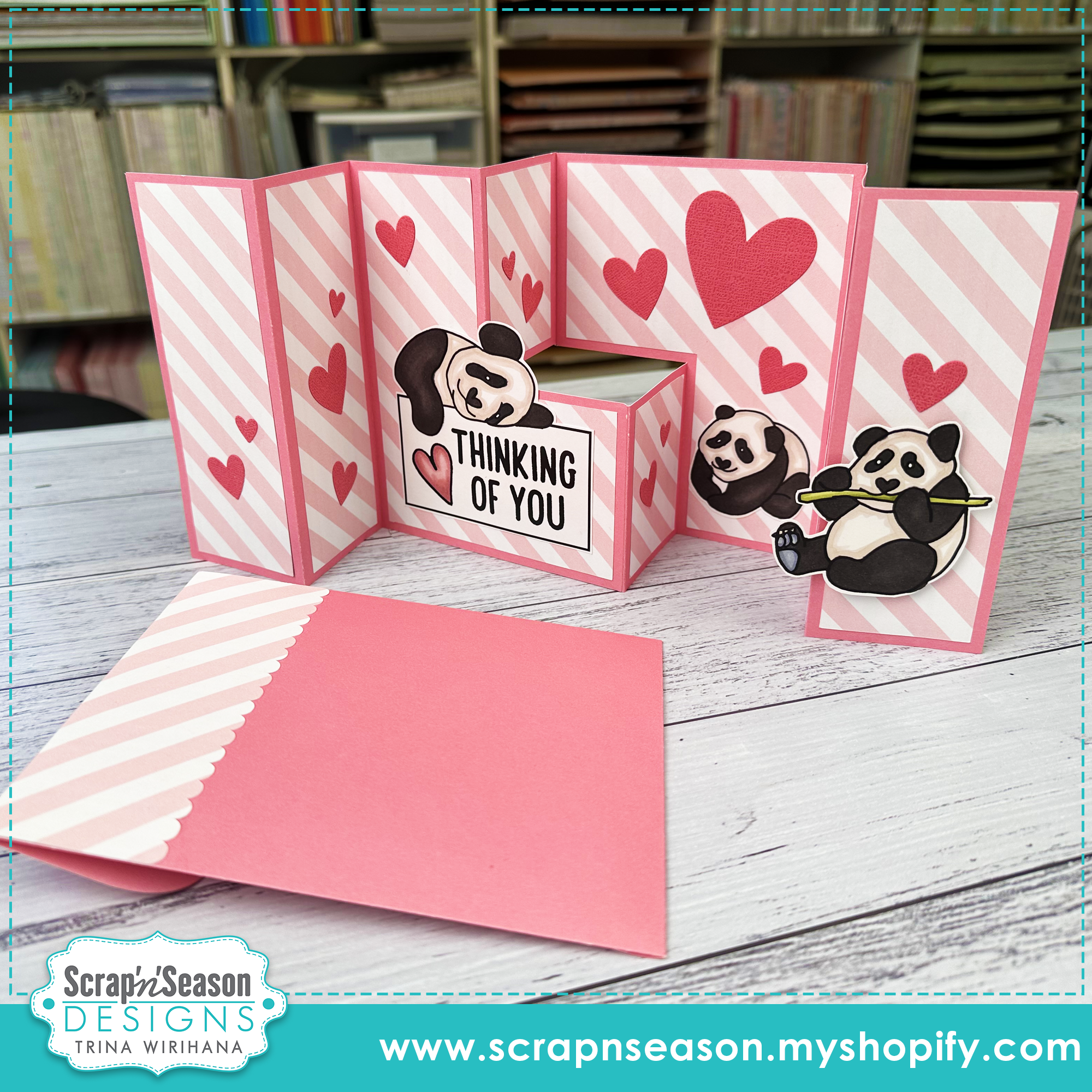 DL - 123. Multi Fold Out Card Base 2