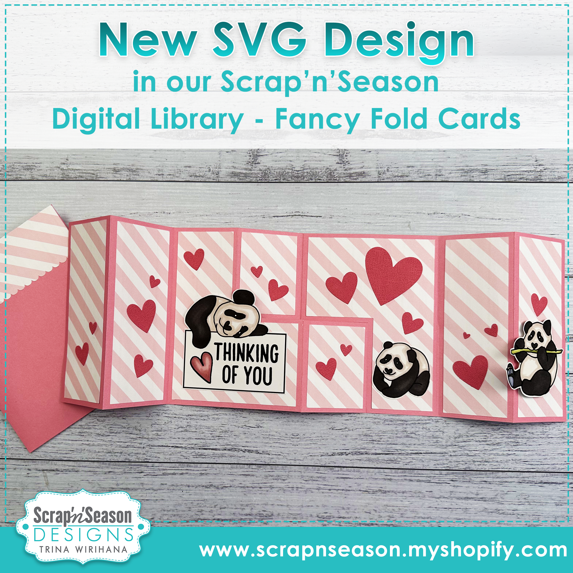 DL - 123. Multi Fold Out Card Base 2