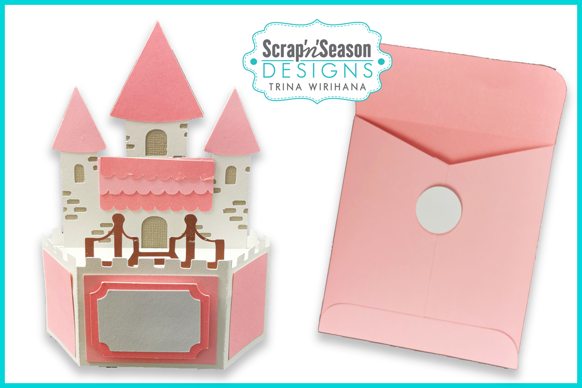 078. Popup Stage Card - Castle