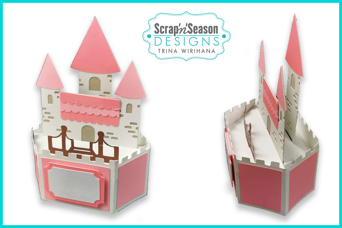 078. Popup Stage Card - Castle