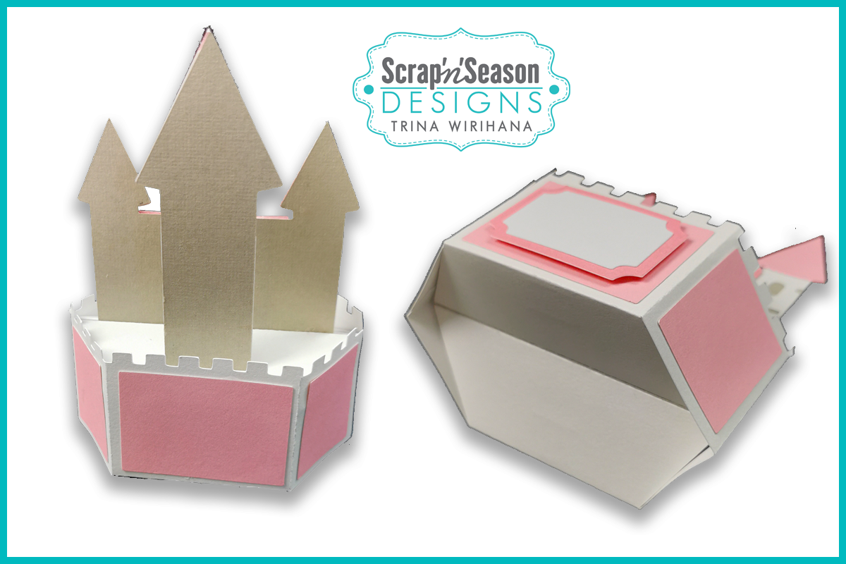 078. Popup Stage Card - Castle