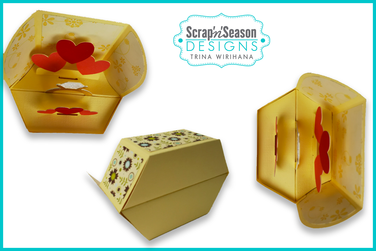 079. Popup Stage Card - Engagement Ring