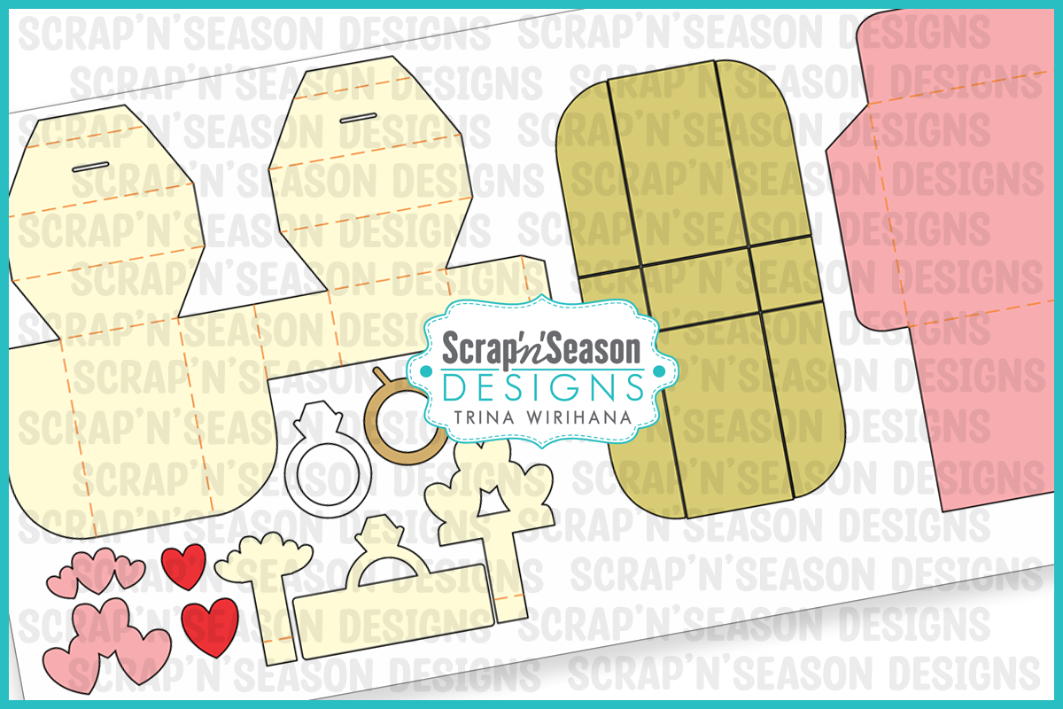 079. Popup Stage Card - Engagement Ring