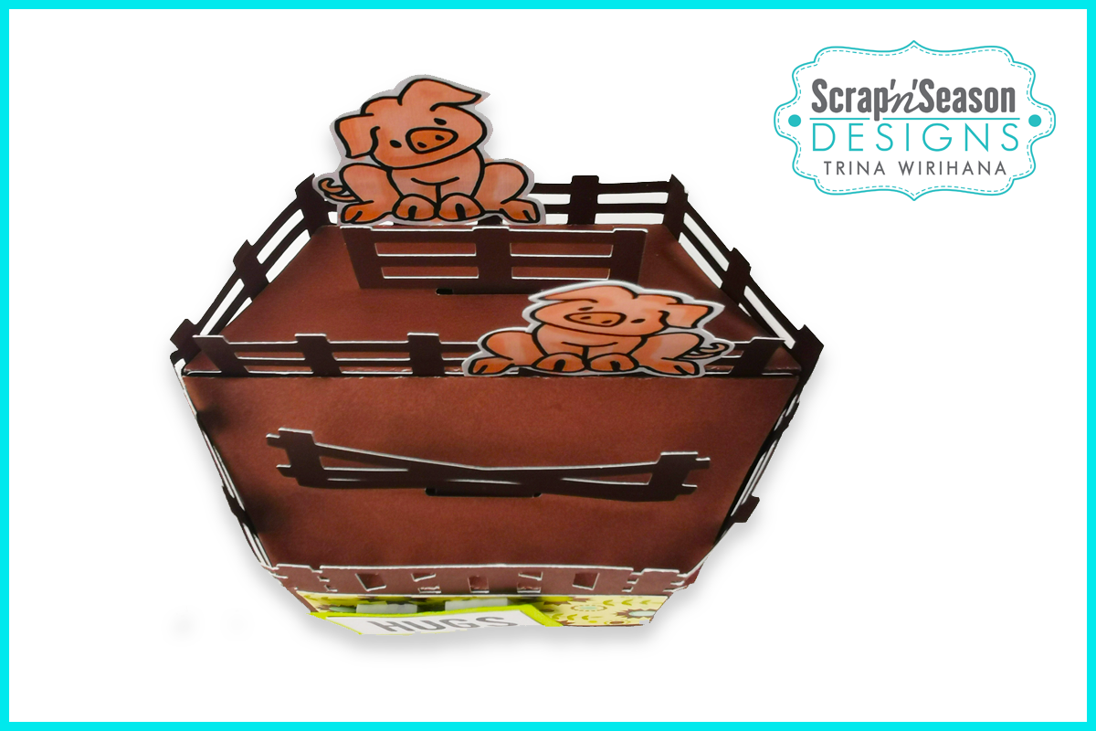 080. Popup Stage Card - Fence Base