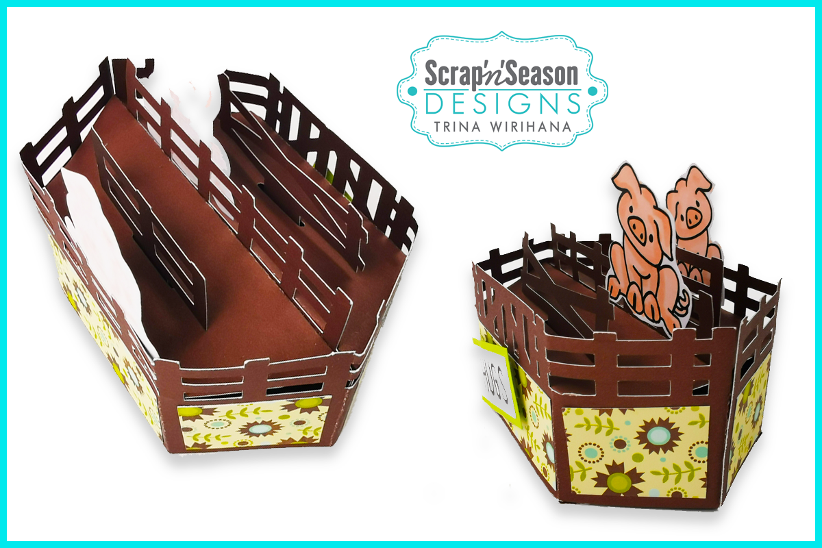 080. Popup Stage Card - Fence Base