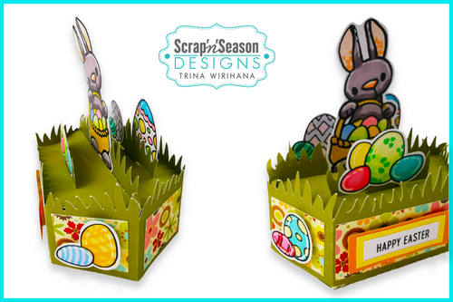 081. Popup Stage Card - Grass Base