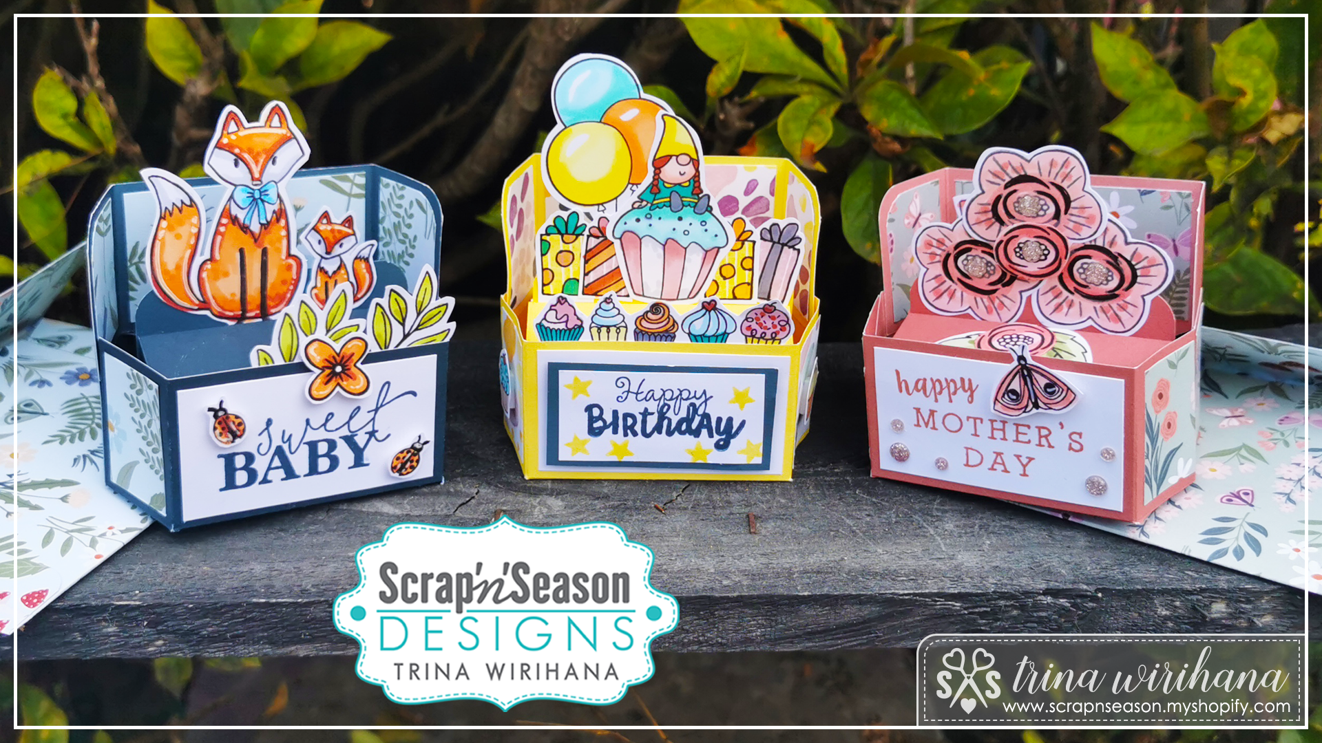 Cardmaking - Simple Popup Stage Card