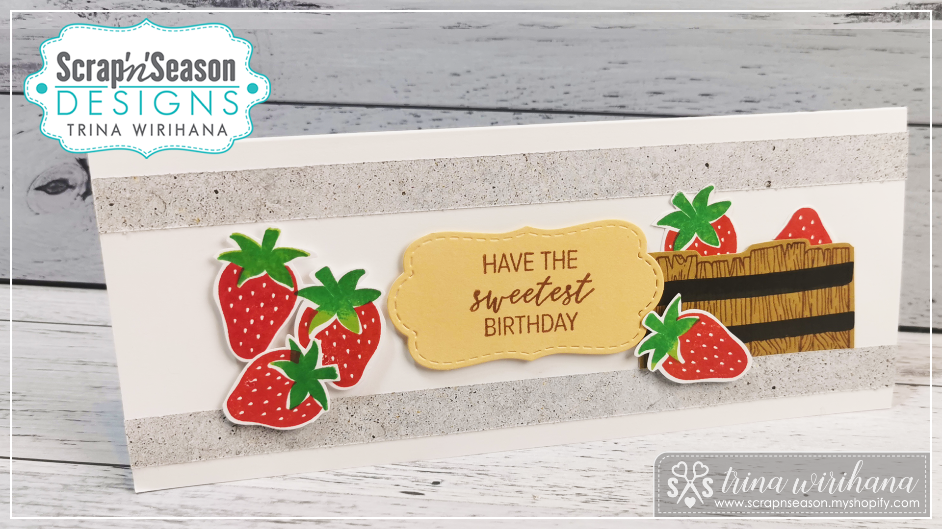 Maker Class Guide - Slimline Card Box