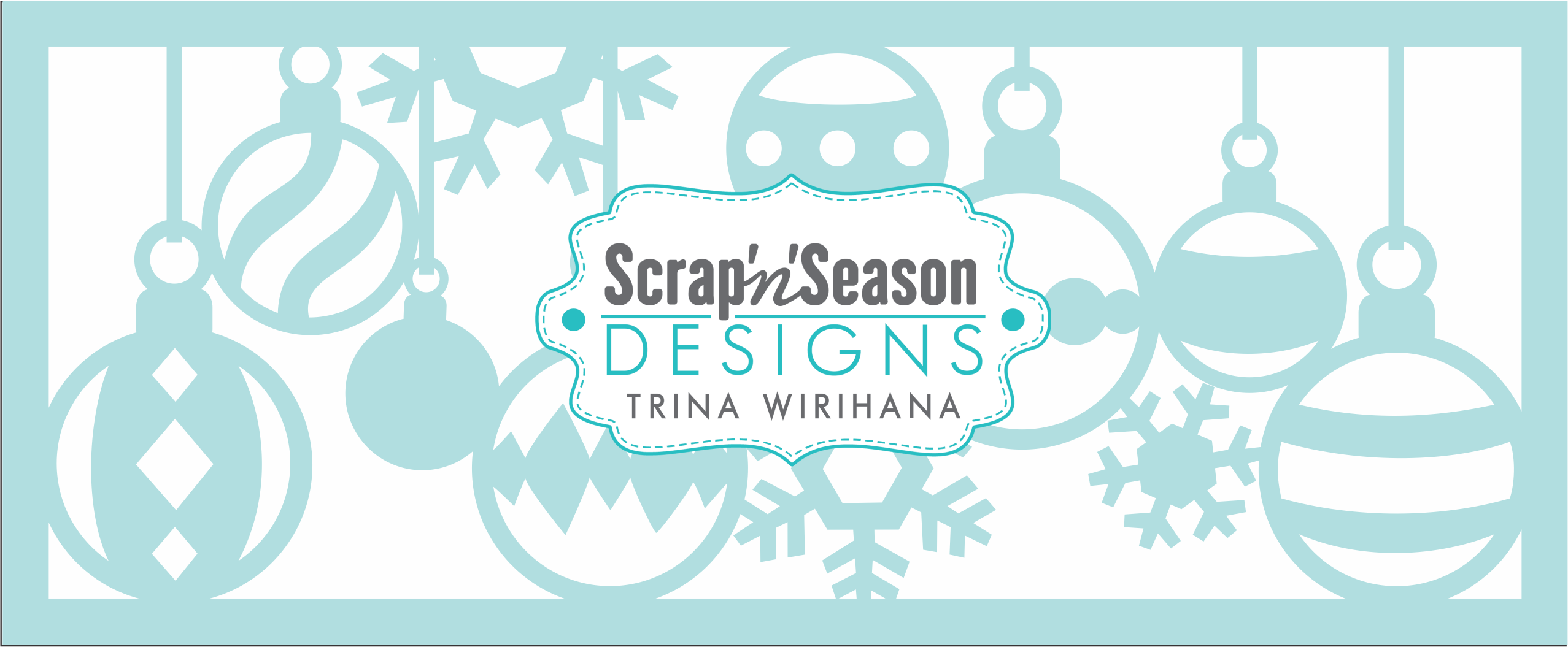 Digital Download - Christmas Baubles 5