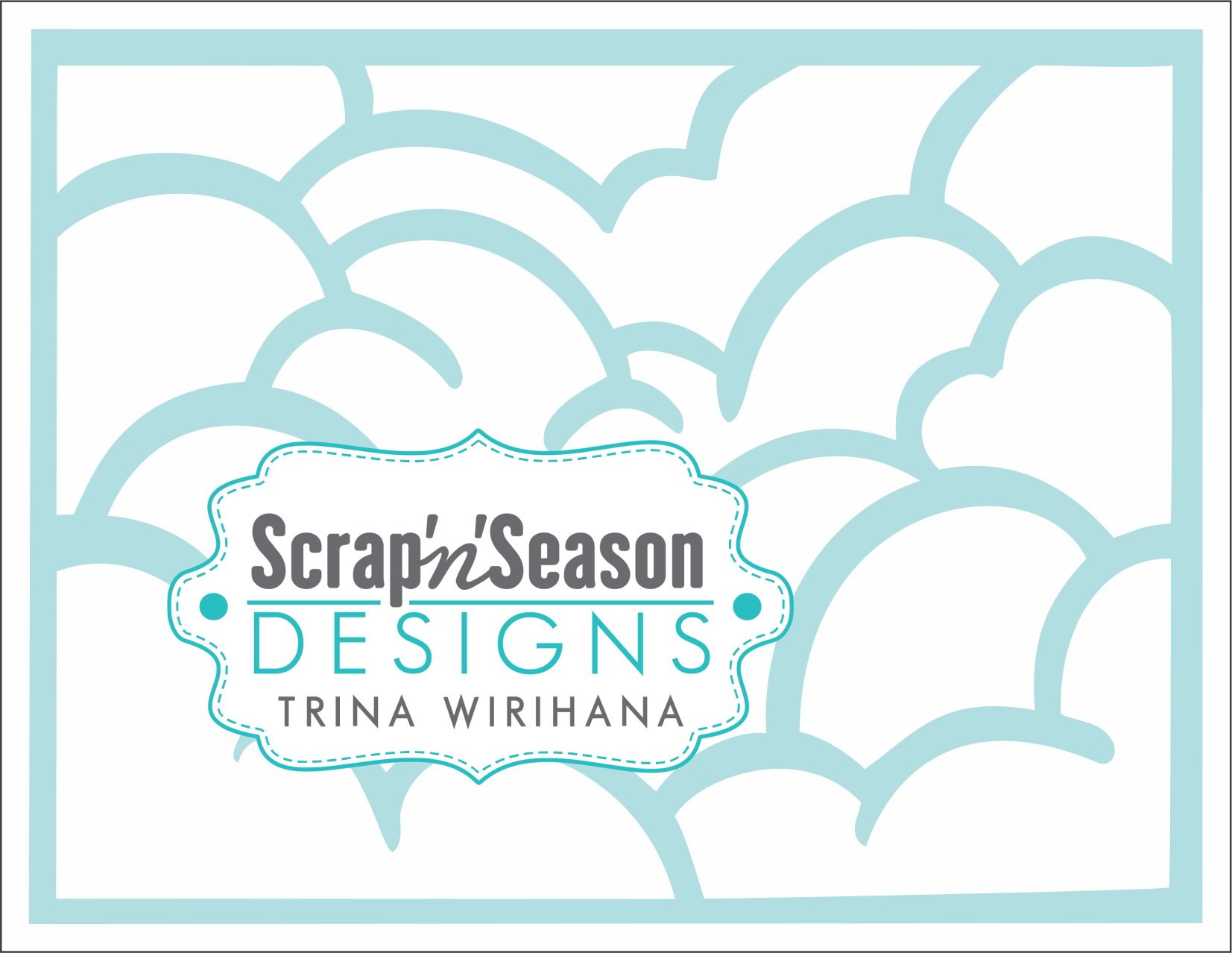 Digital Download - Stencil - Cloud (Landscape)