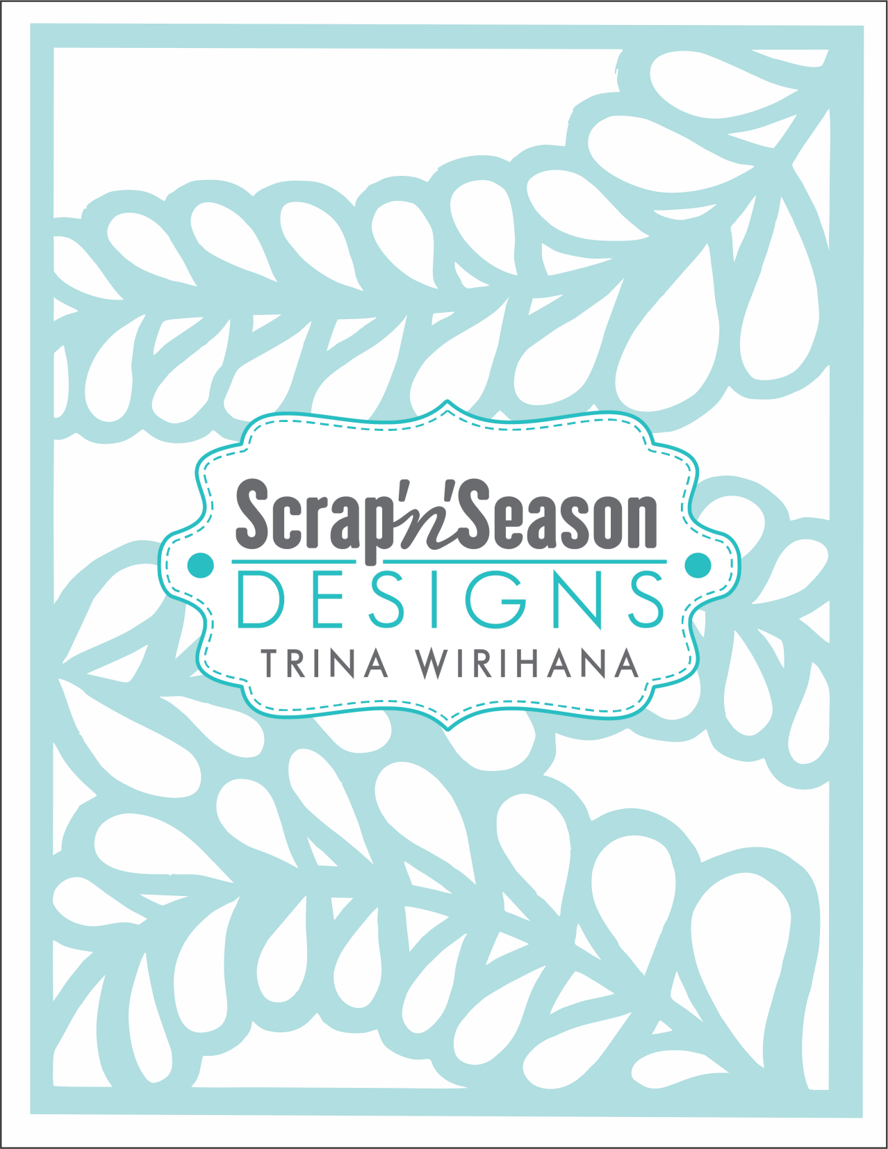 Digital Download - Stencil - Leaves