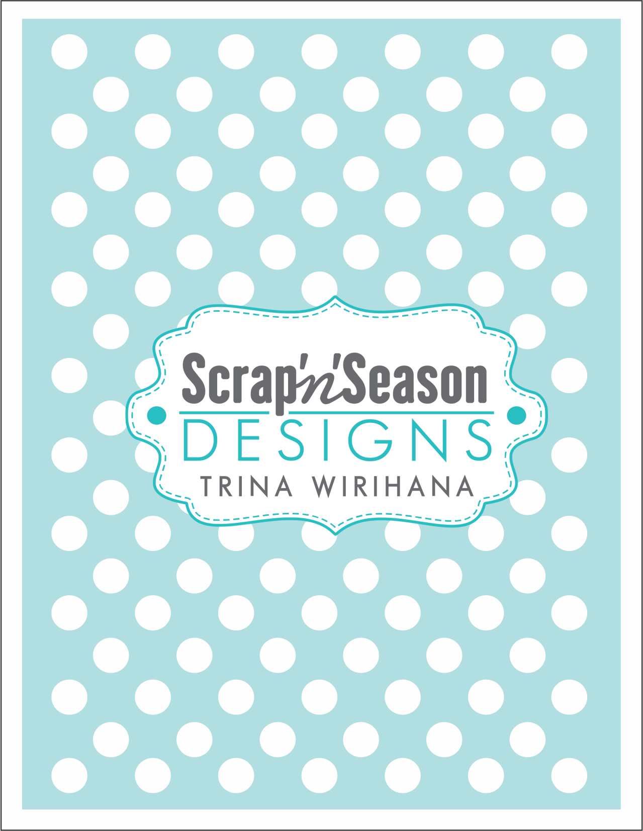 Digital Download - Stencil - Polka Dots